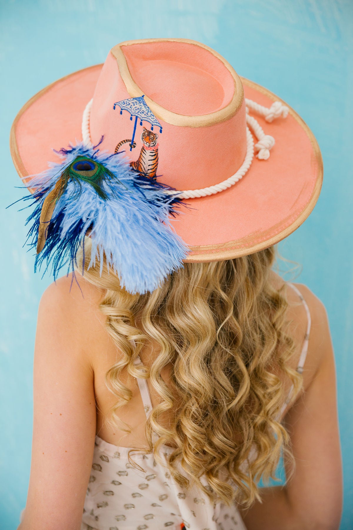 COASTAL TIGER PINK RANCHER HAT Sun hat Judith March