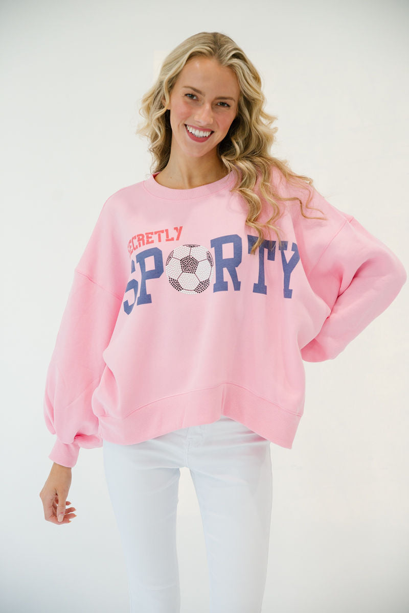 SECRETLY SPORTY SOCCER PULLOVER pullover Judith March