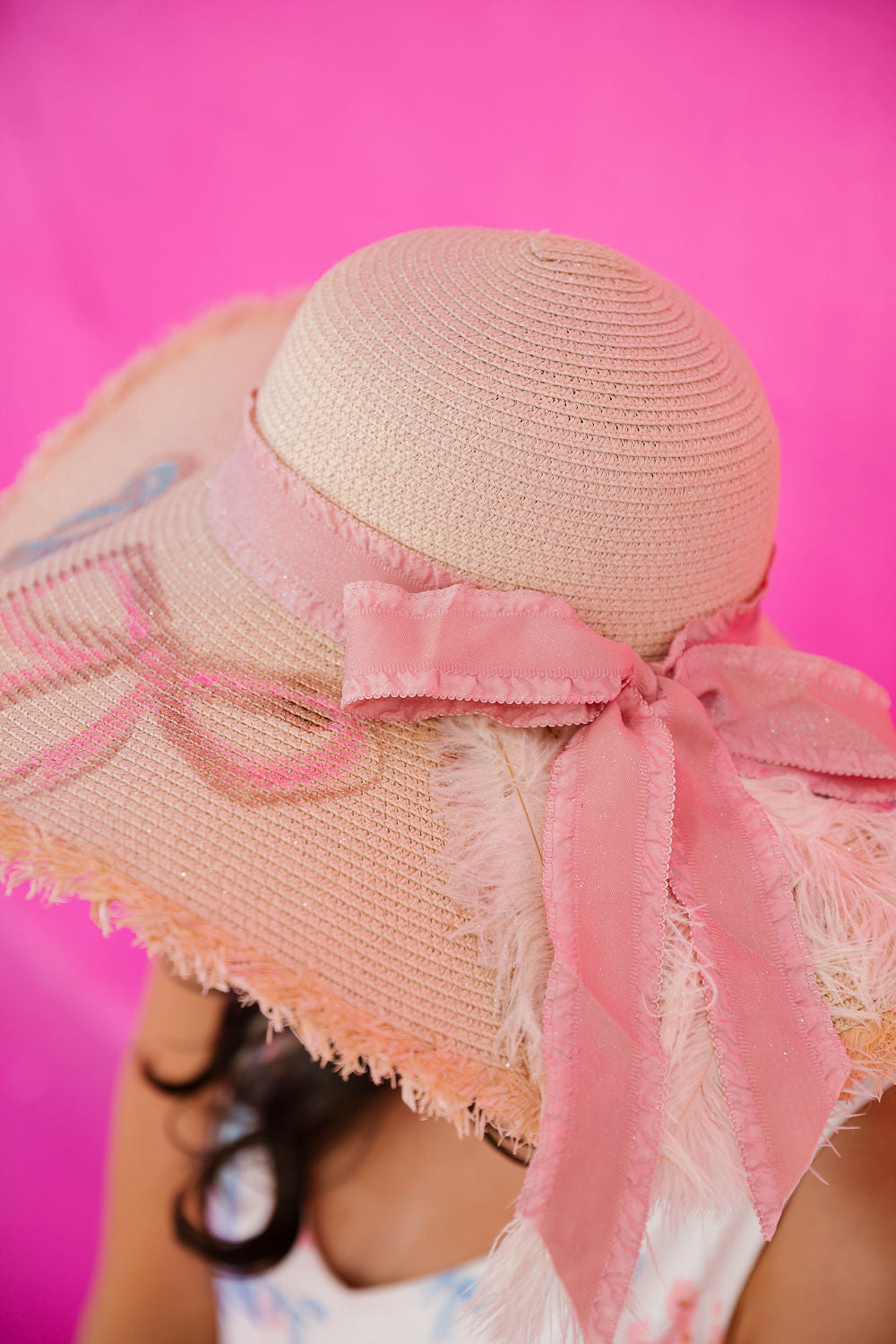 PASTEL BOWS SUN HAT Sun hat Judith March