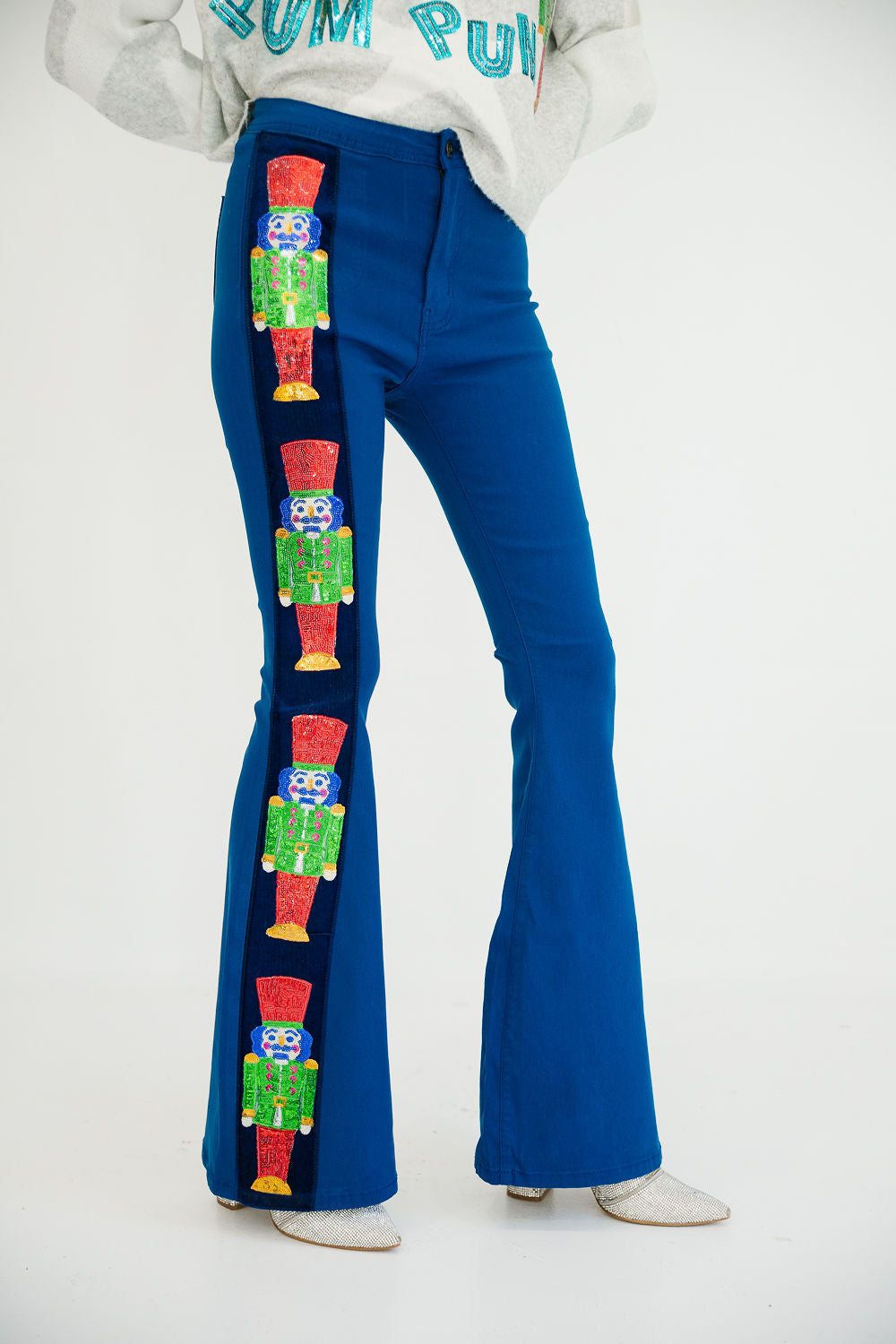 MARCH OF THE NUTCRACKER BLUE FLARES FLARES Judith March