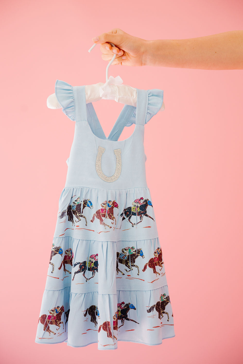 MINI KIDS RACING SEASON BLUE DRESS DRESS Judith March