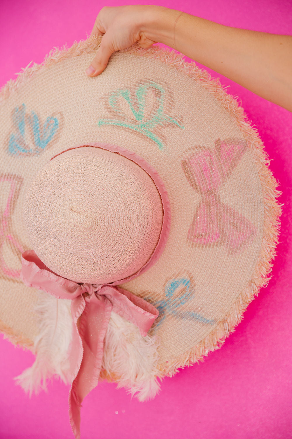 PASTEL BOWS SUN HAT Sun hat Judith March