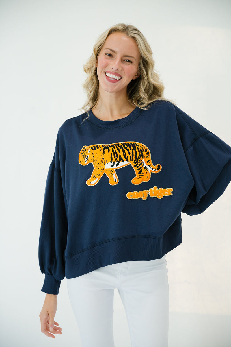 EASY TIGER NAVY PULLOVER pullover Judith March