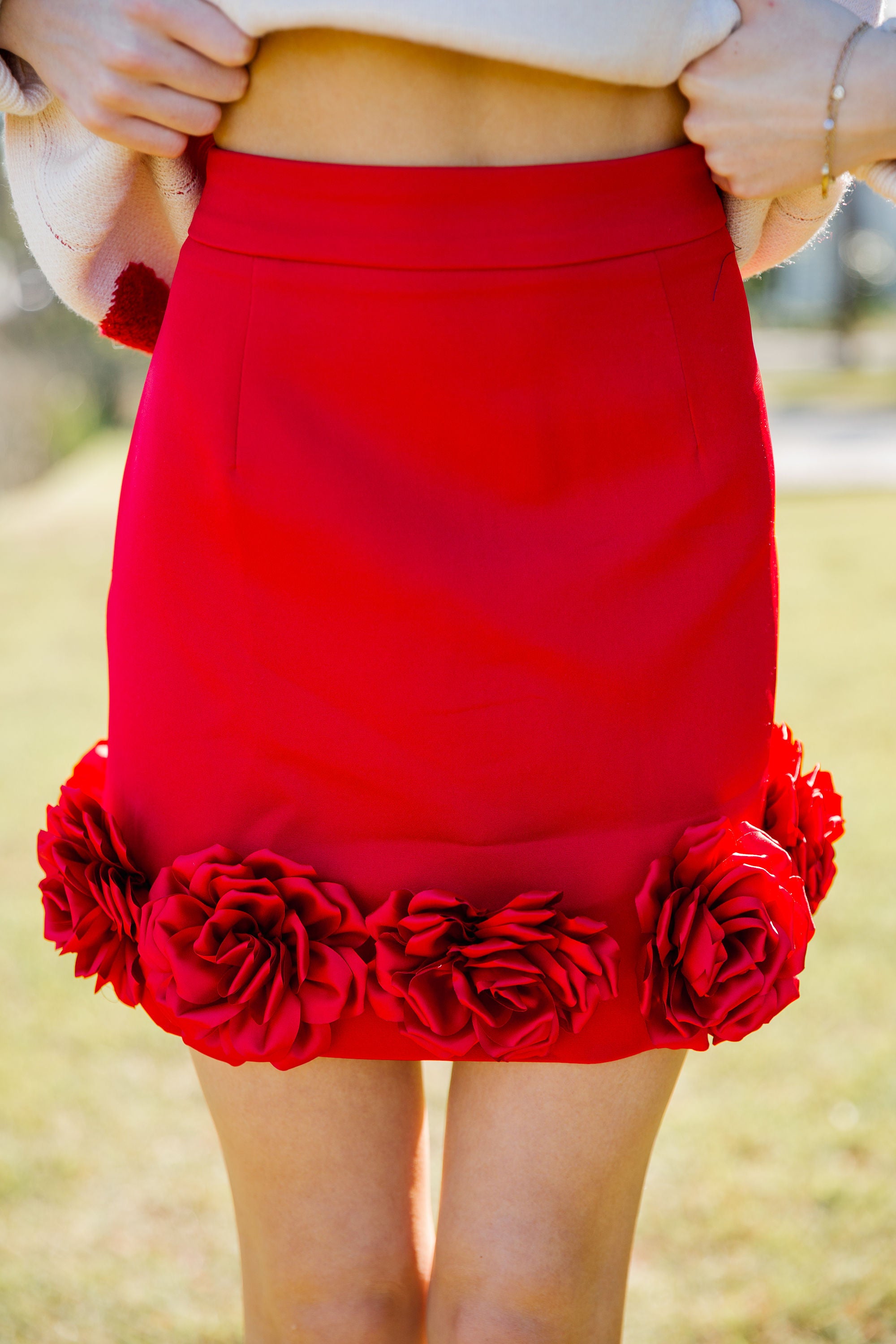 NAUTICAL ROSE SKIRT SKIRT Judith March