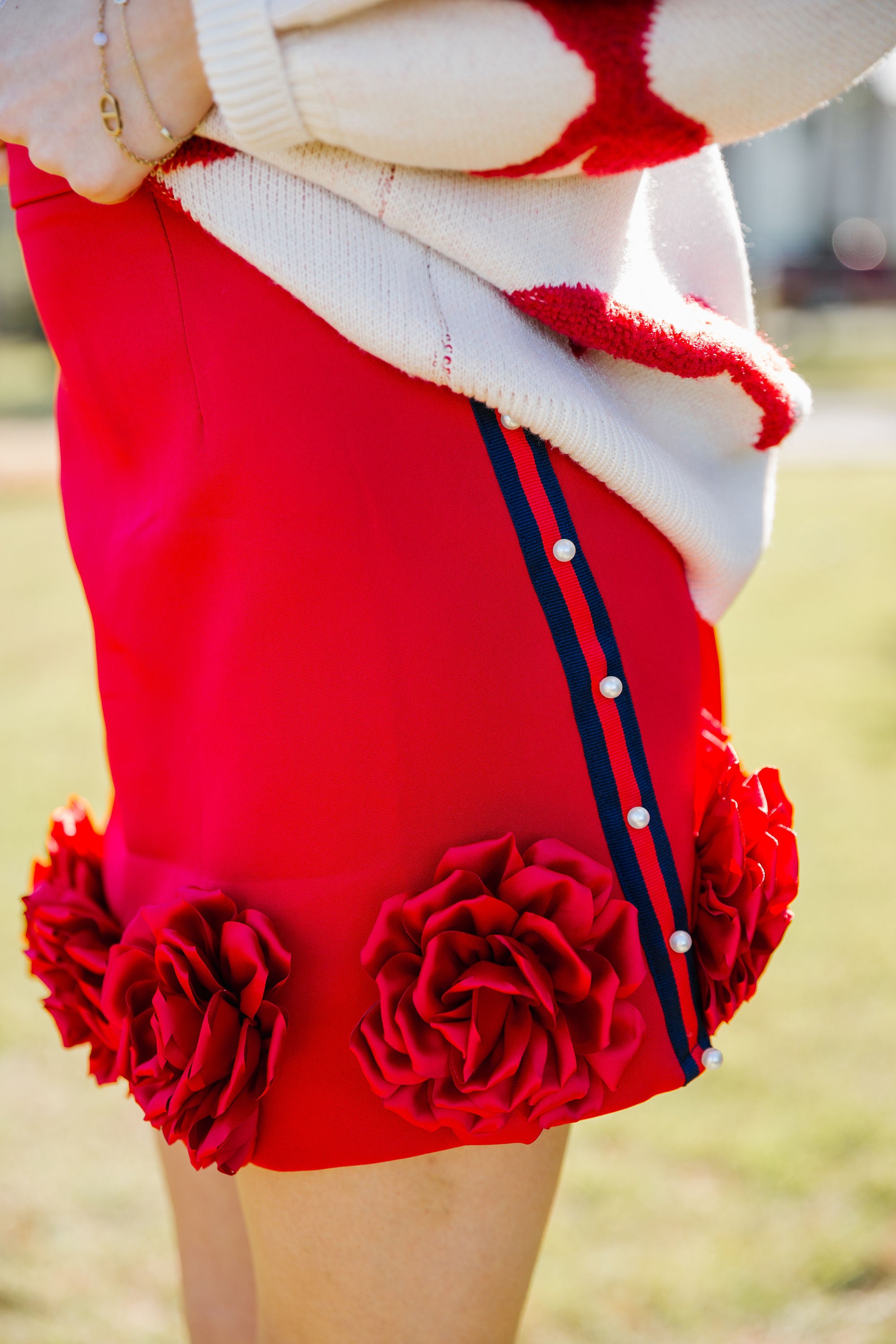 NAUTICAL ROSE SKIRT SKIRT Judith March