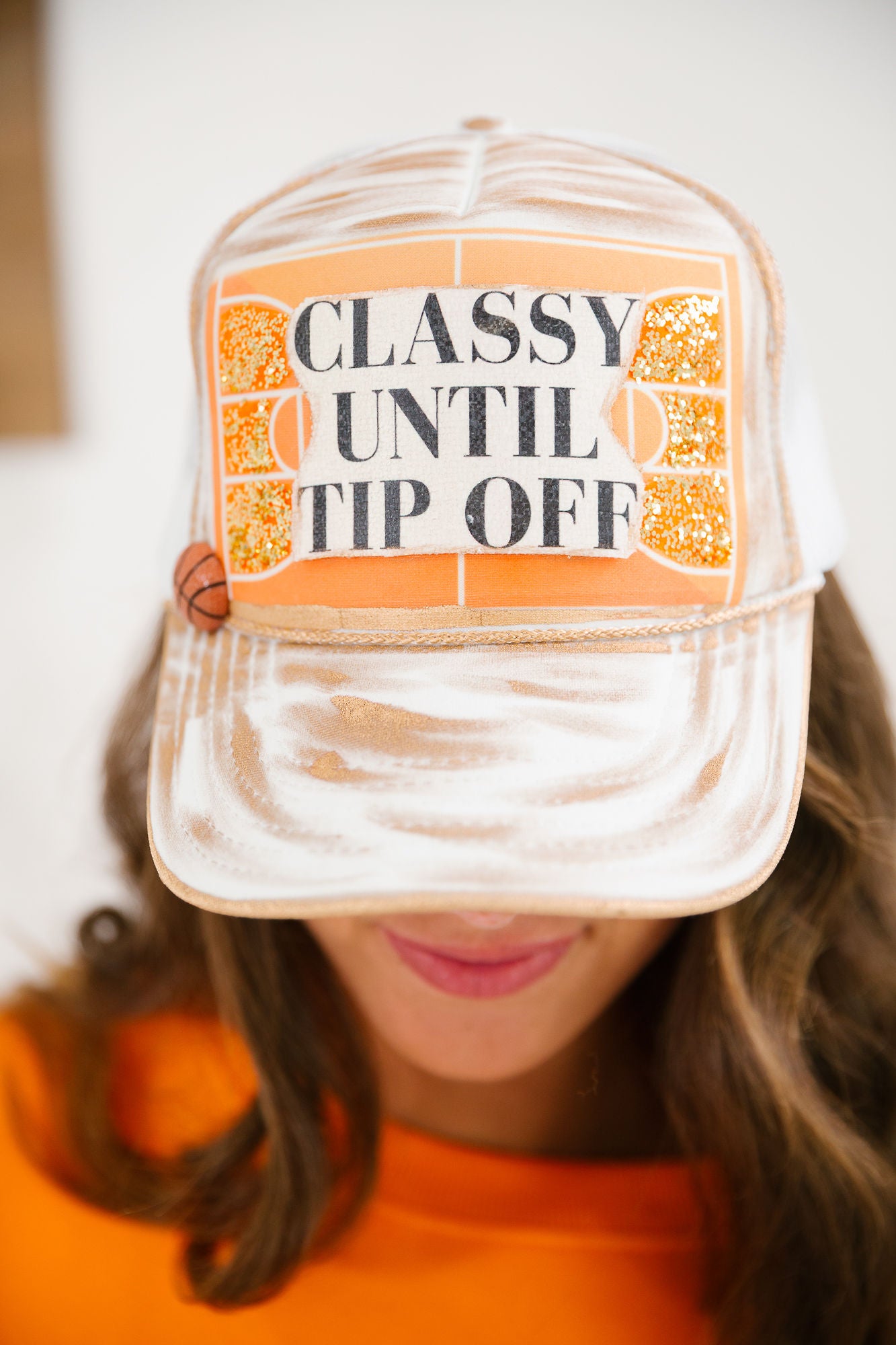 CLASSY UNTIL TIP OFF TRUCKER HAT HAT Judith March
