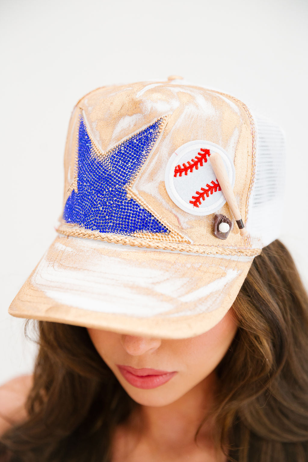BASEBALL STAR TRUCKER HAT TRUCKER HAT Judith March