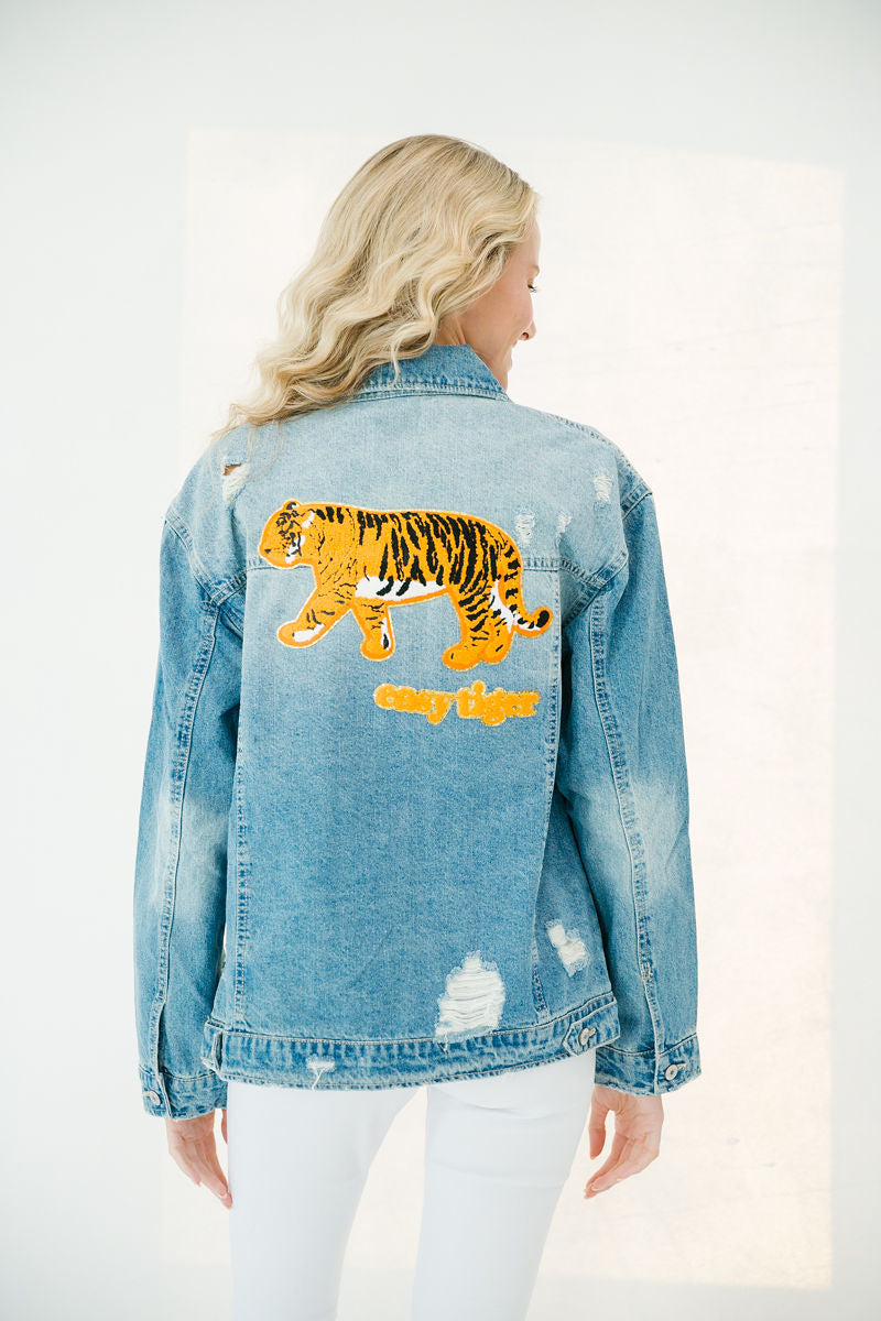 EASY TIGER DENIM JACKET DENIM JACKET Judith March SMALL