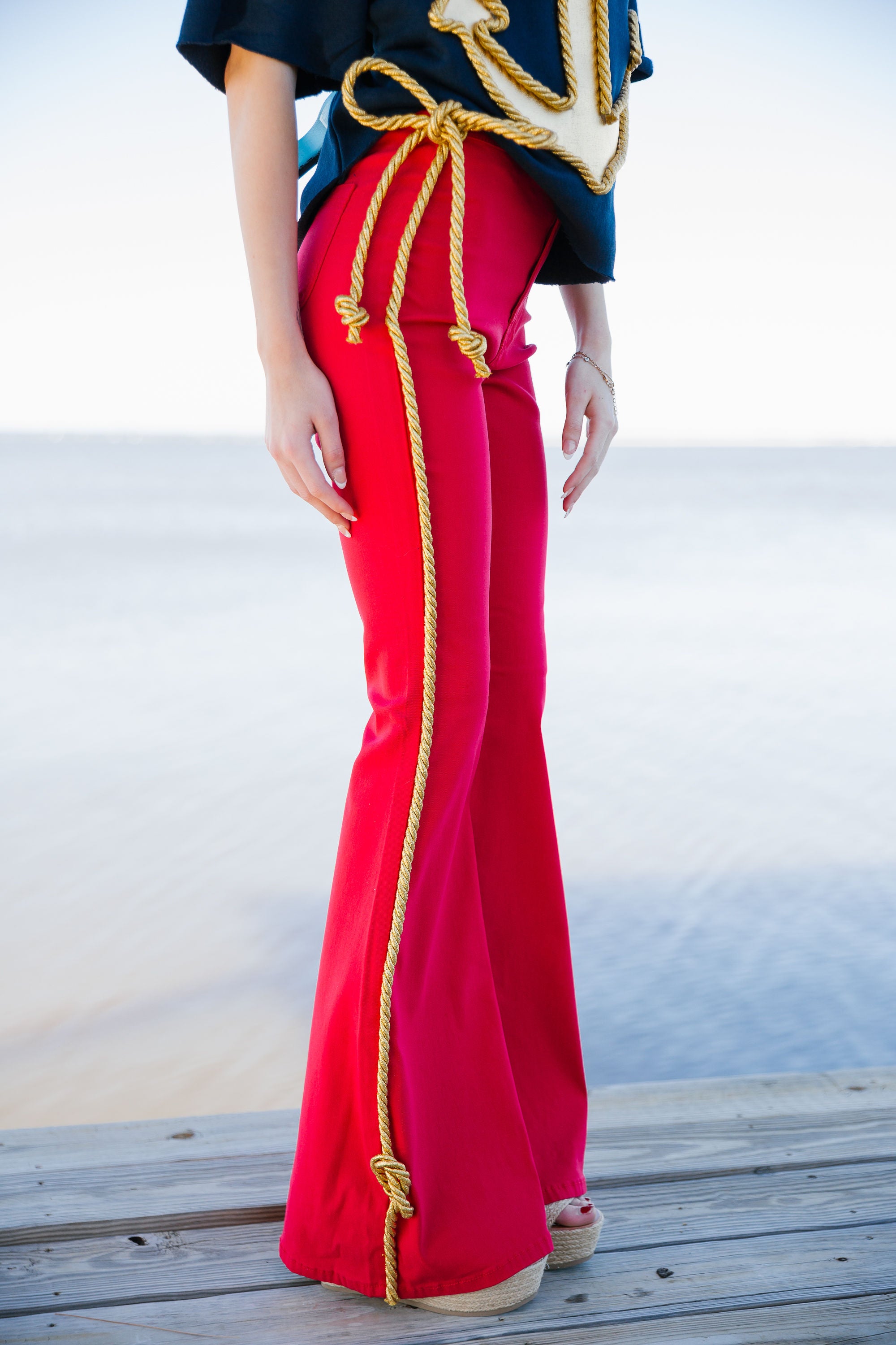 ANCHOR LINES RED FLARES FLARES Judith March