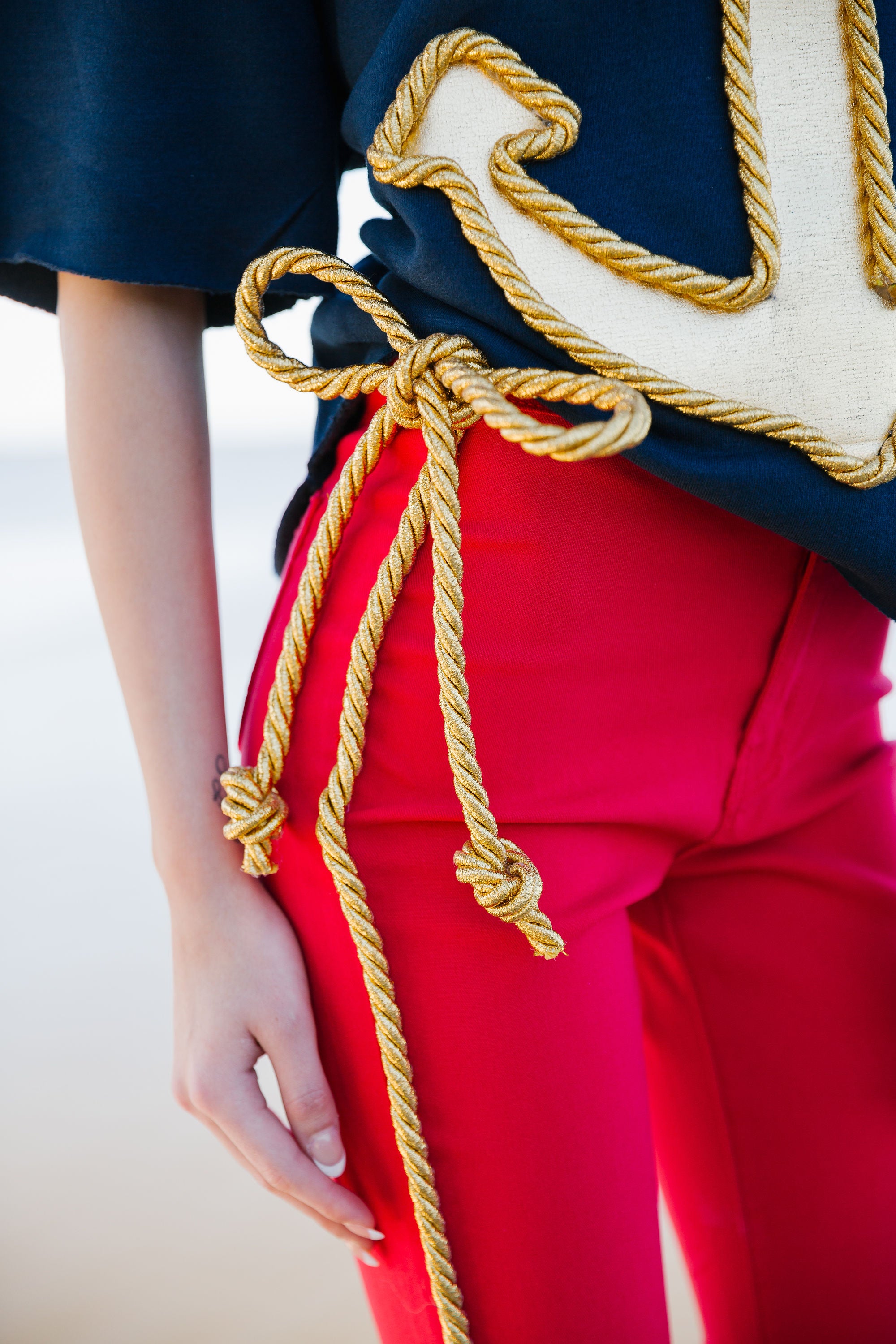 ANCHOR LINES RED FLARES FLARES Judith March