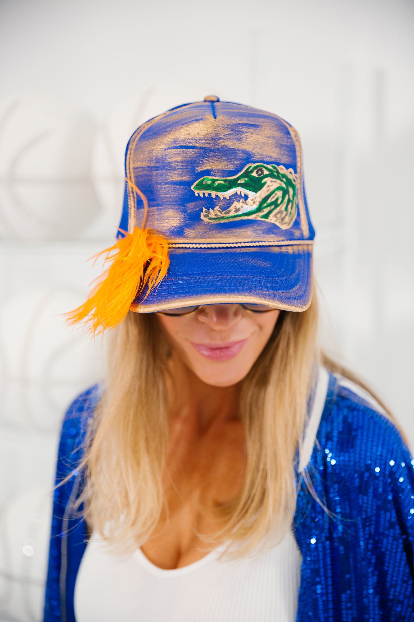 GATOR ROYAL TRUCKER HAT HAT Judith March