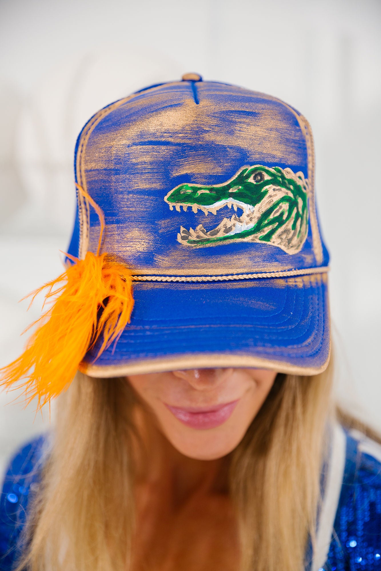 GATOR ROYAL TRUCKER HAT HAT Judith March