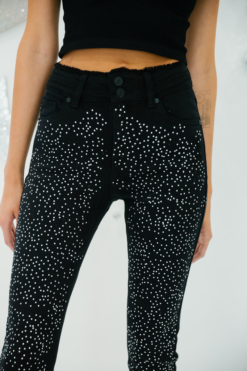 BLACK DIAMOND SKINNY JEANS gameday23 Judith March