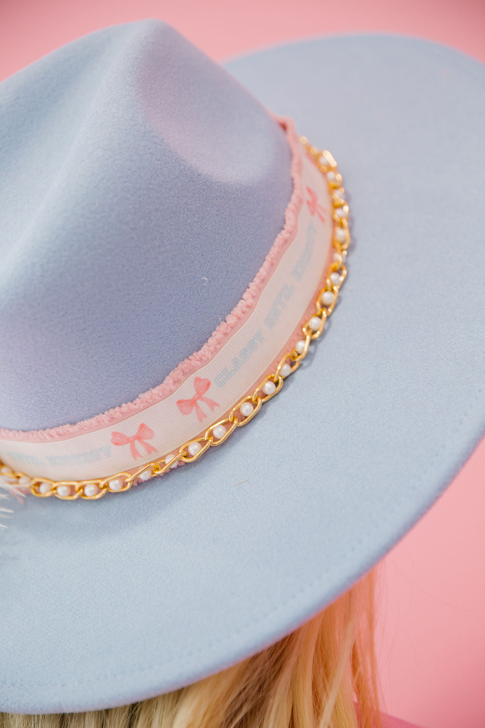 CLASSY UNTIL KICKOFF BLUE RANCHER HAT RANCHER HAT Judith March