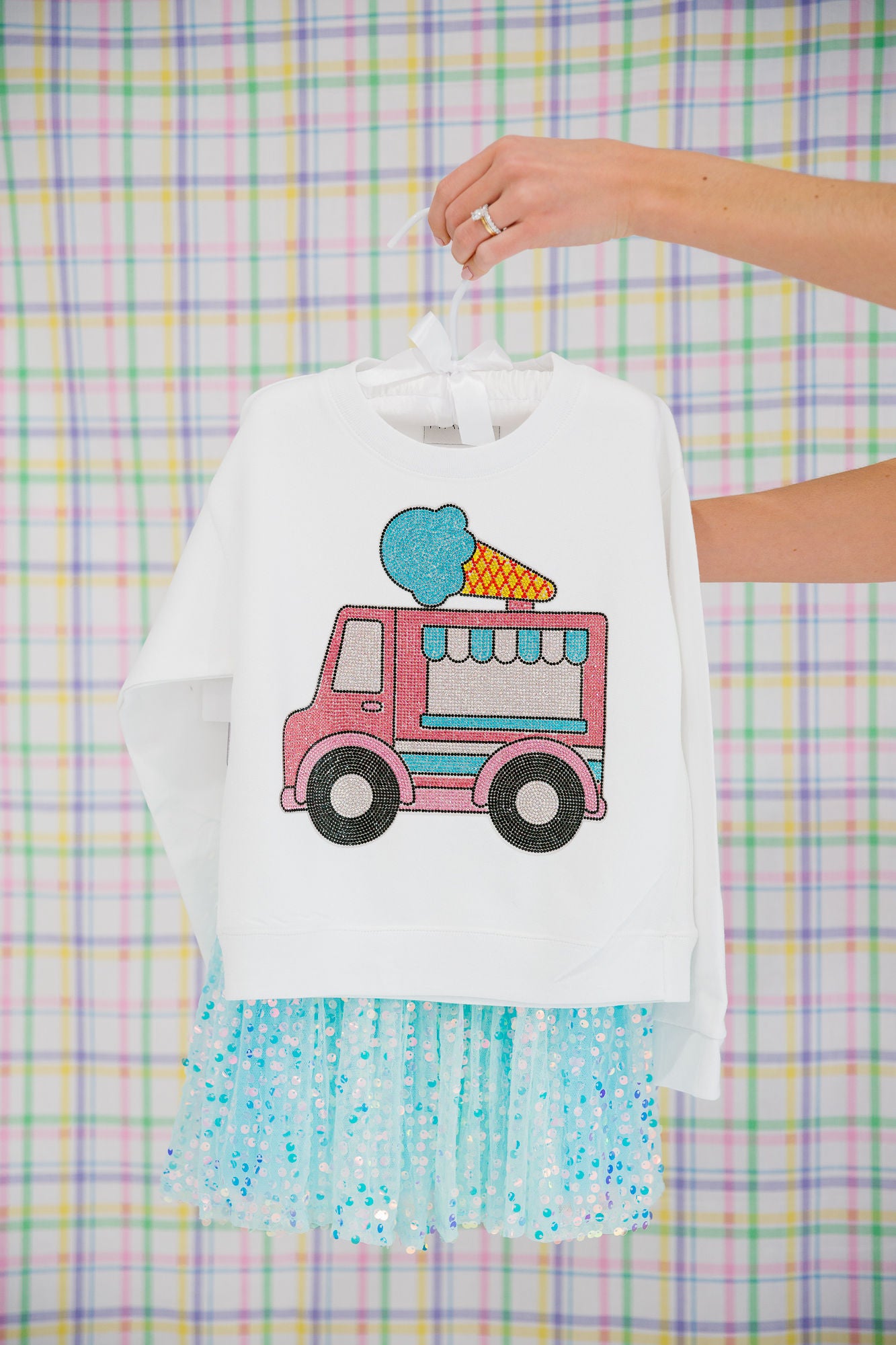 MINI KIDS ICE CREAM TRUCK PULLOVER pullover Judith March