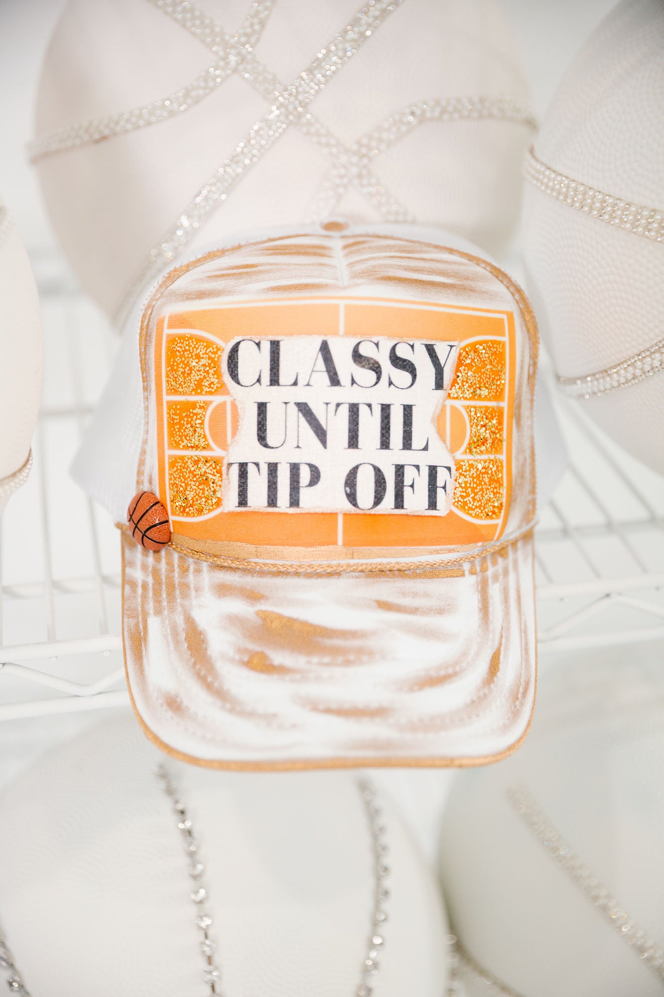 CLASSY UNTIL TIP OFF TRUCKER HAT HAT Judith March