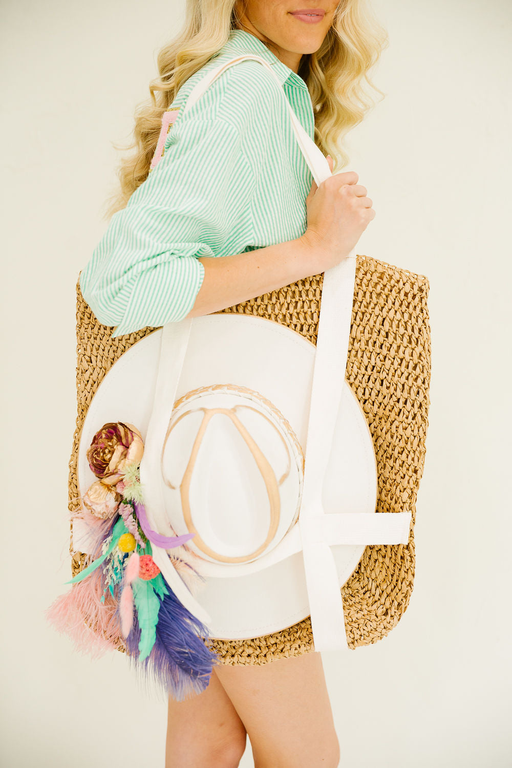 RACE DAY TOTE BAG BAG Judith March