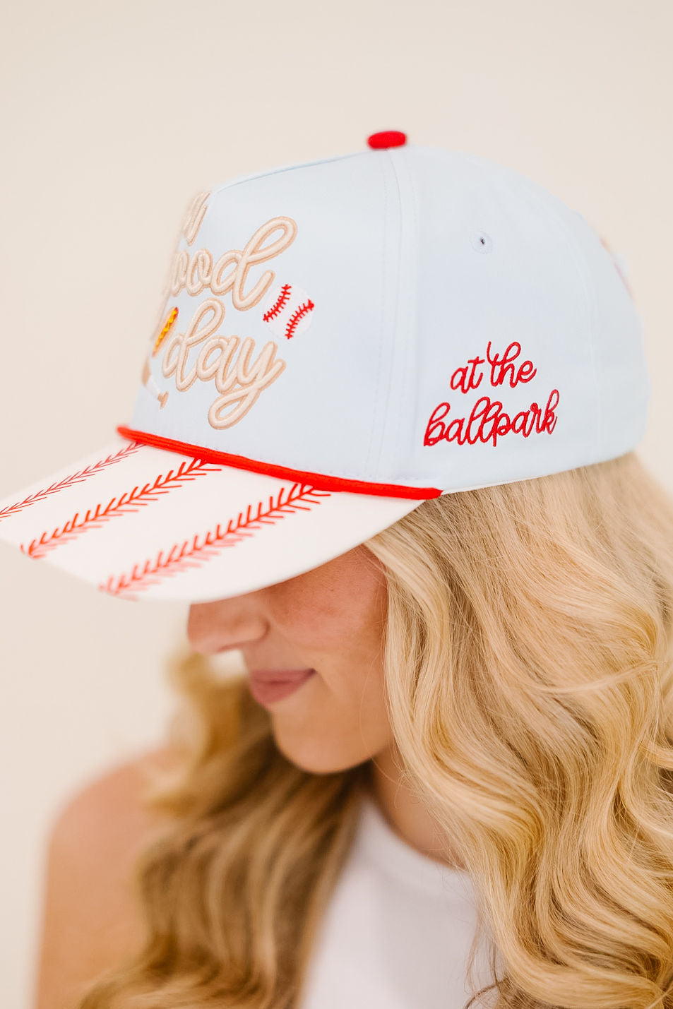 IT'S A GOOD DAY STRUCTURED HAT HAT Judith March