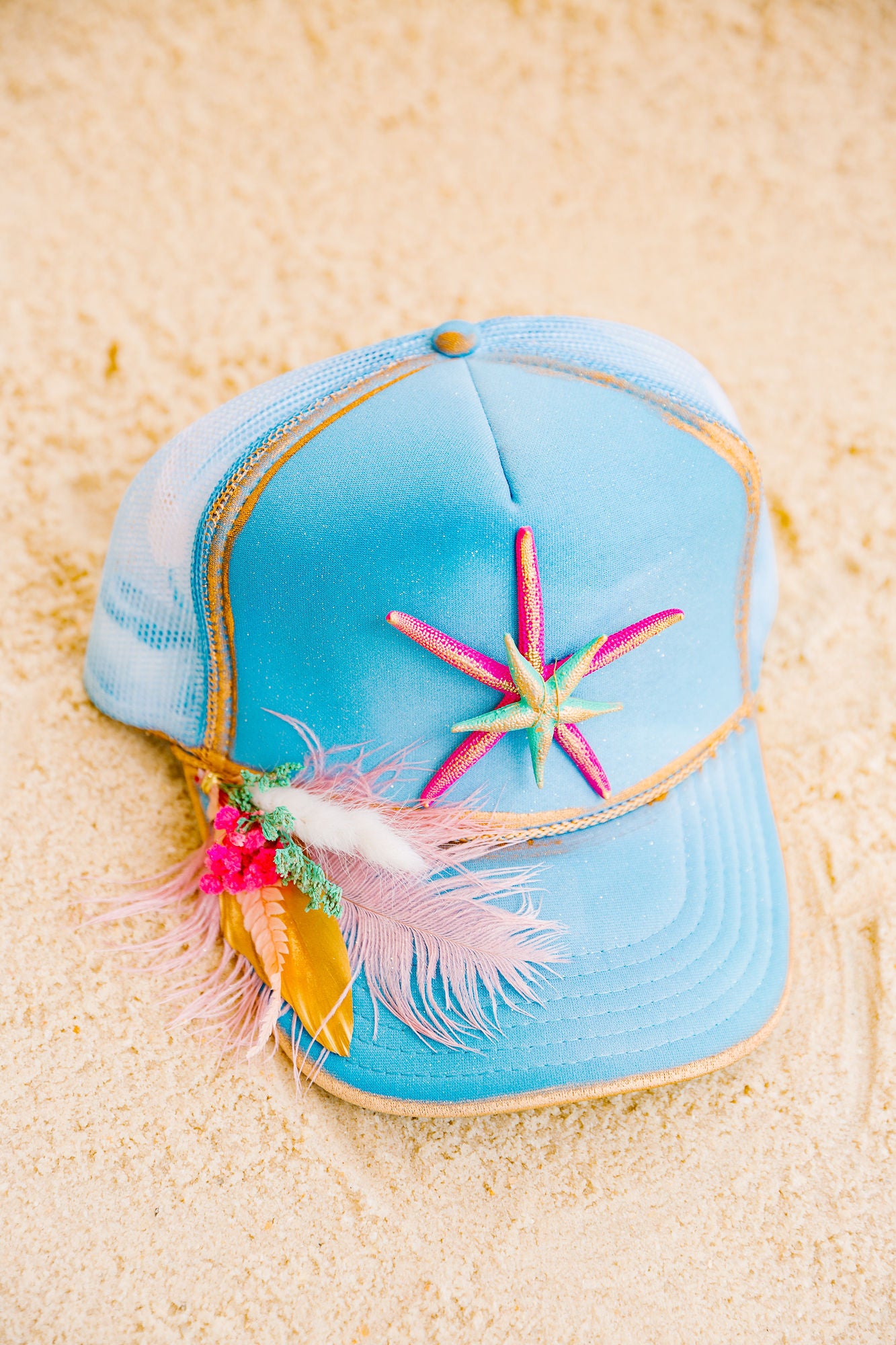 STAR OF THE SHORE TRUCKER HAT TRUCKER HAT Judith March