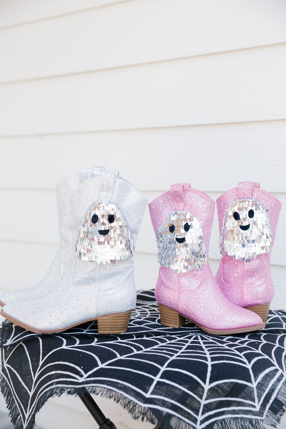 MINI KIDS GHOST SPARKLE BOOTS BOOTS Judith March