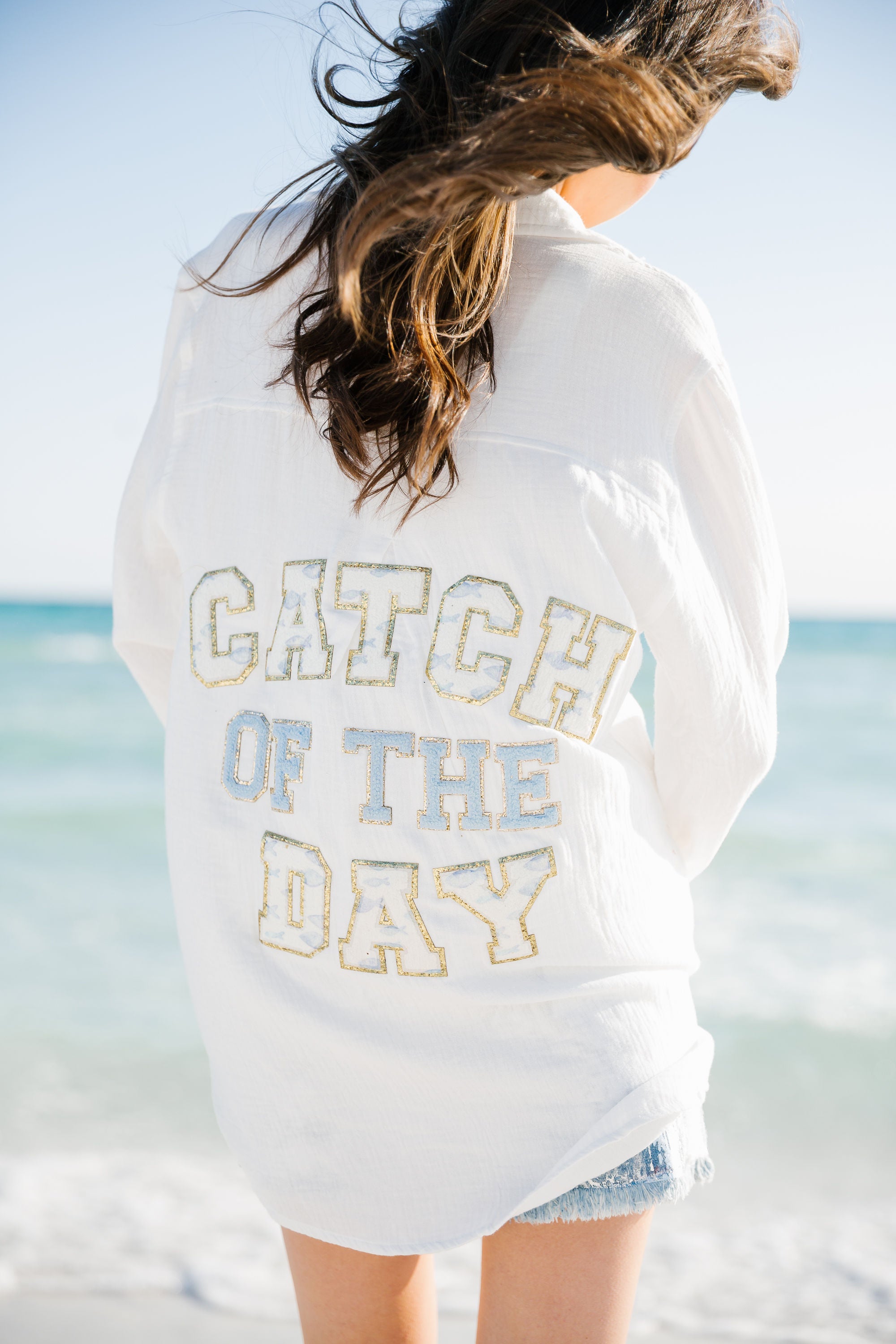 CATCH OF THE DAY BUTTON DOWN Button Down Judith March