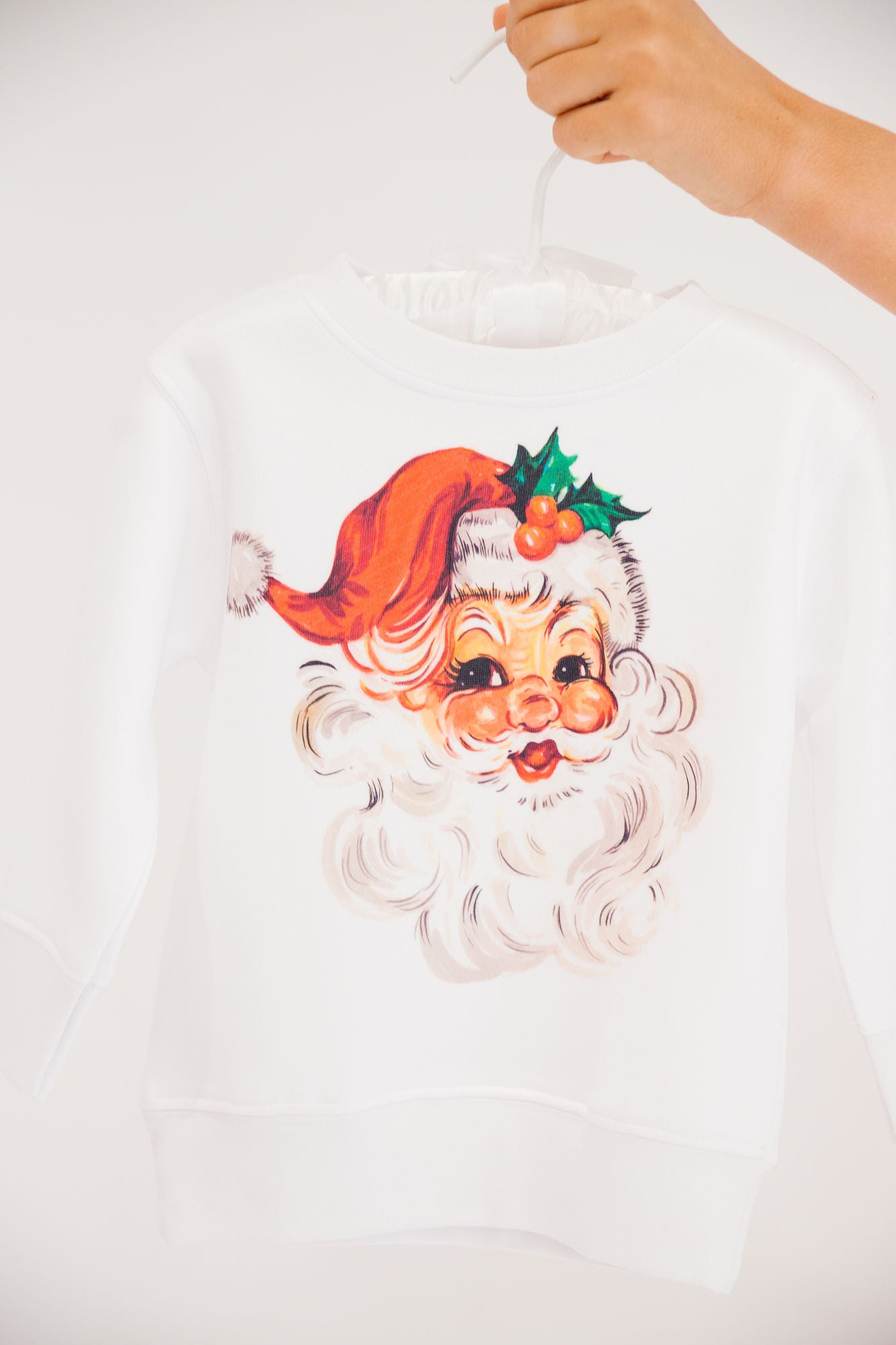 MINI KIDS JOLLY SANTA MISTLETOE PULLOVER PULLOVER Judith March
