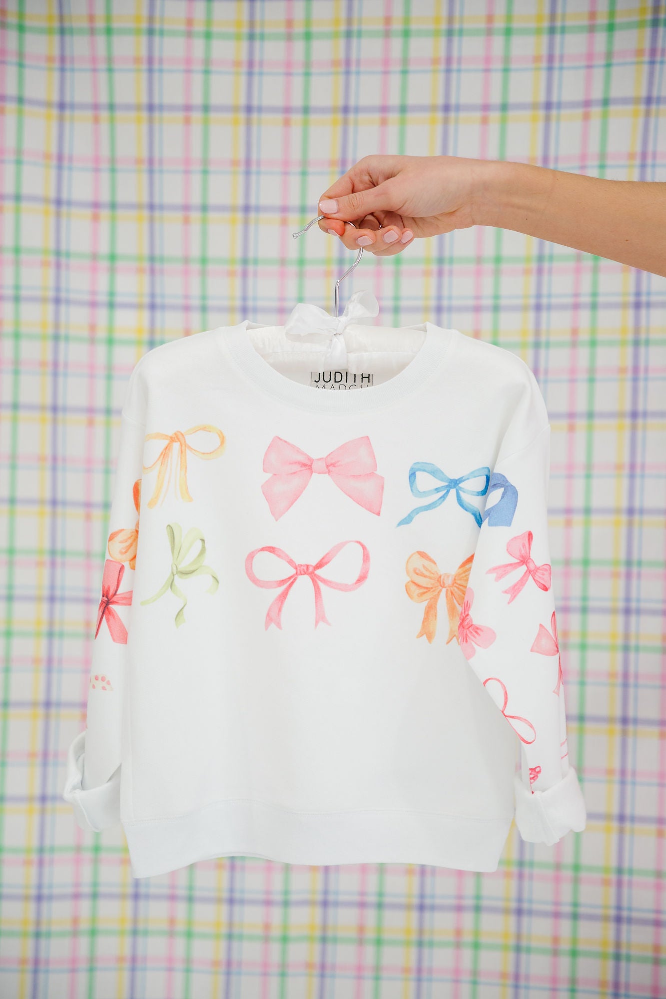 MINI KIDS BOW PRINT PULLOVER pullover Judith March