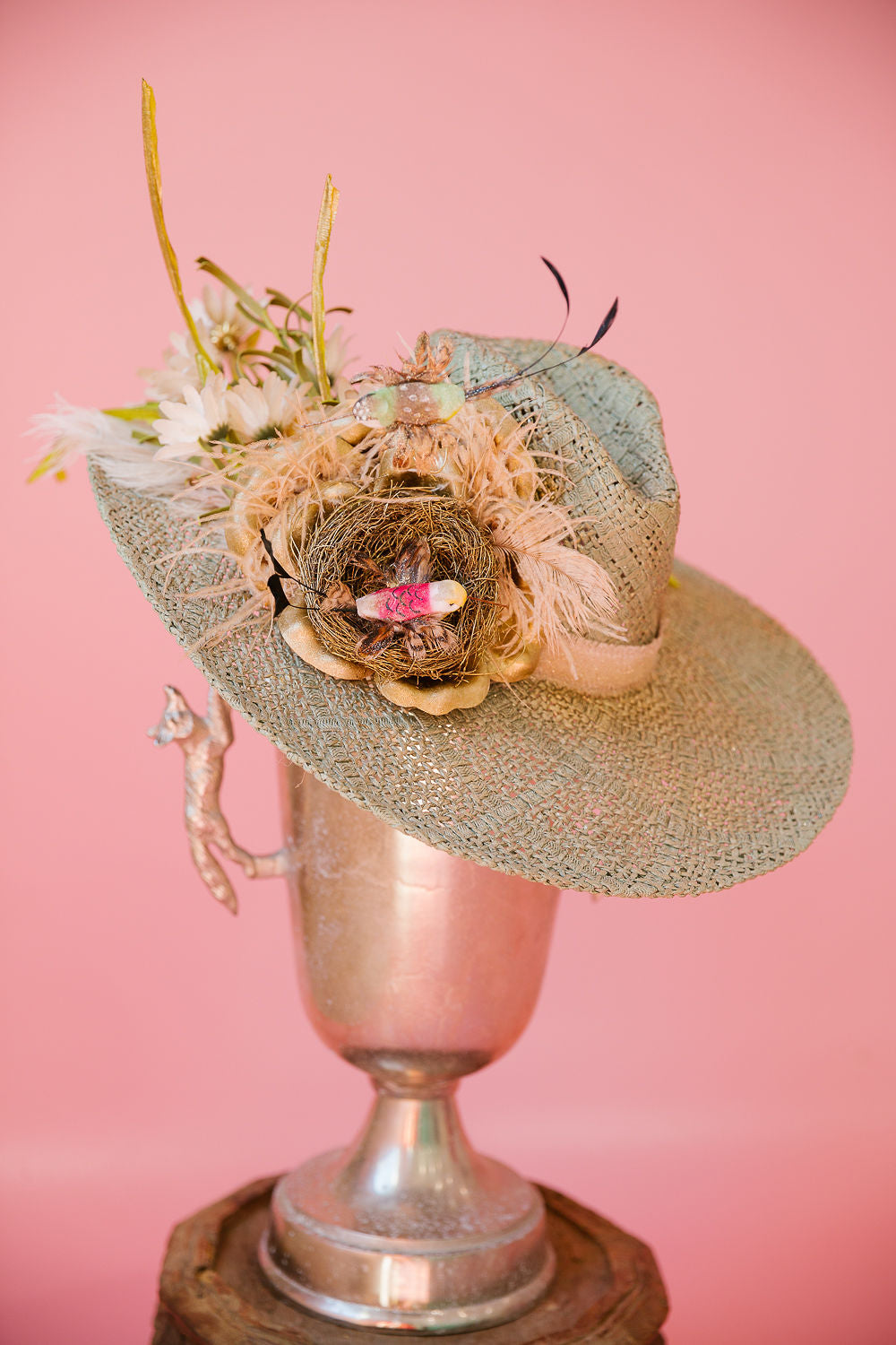 FLORAL NEST SUN HAT – Judith March display picture 1
