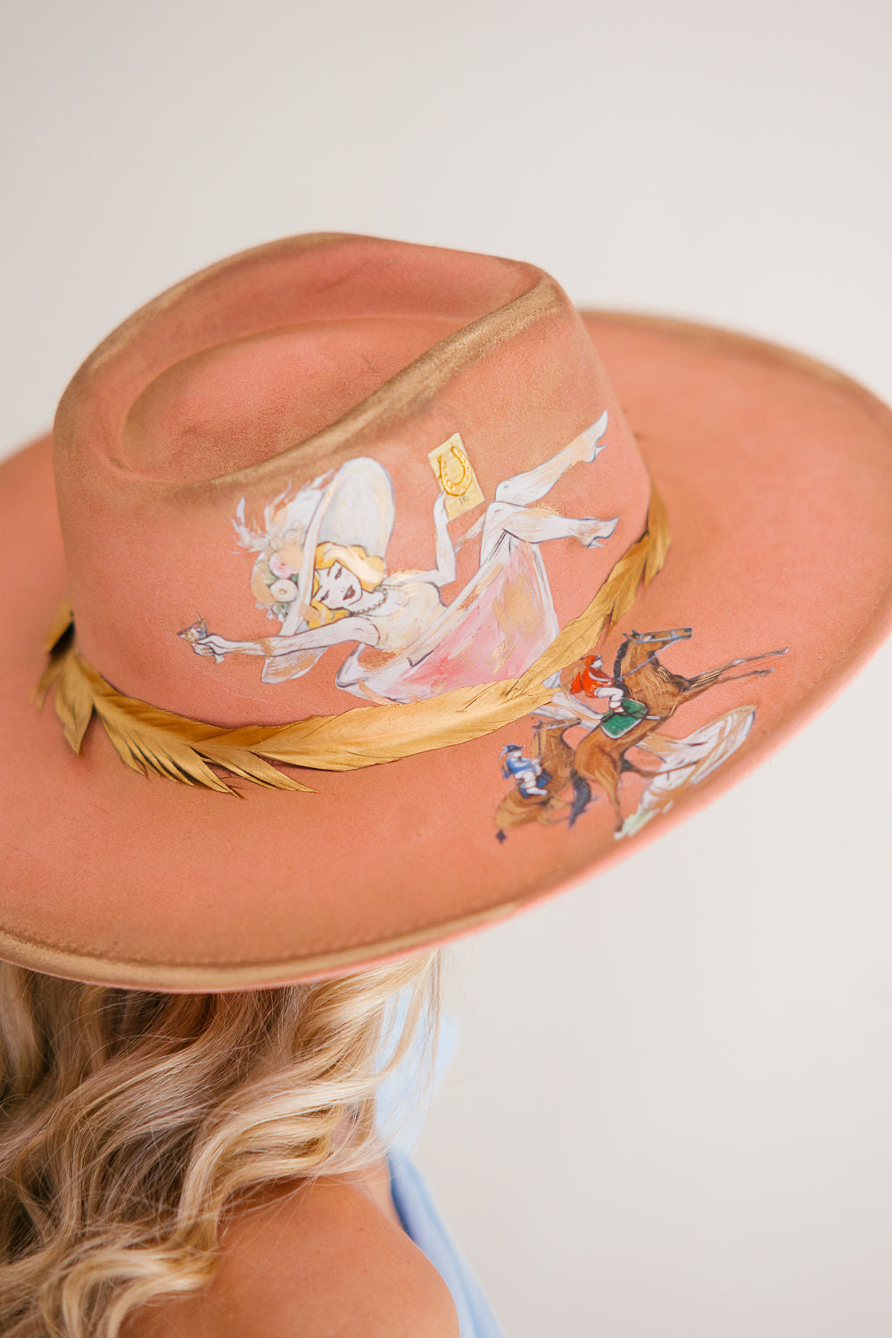 SIPPIN' AT THE STAKES RANCHER HAT RANCHER HAT Judith March