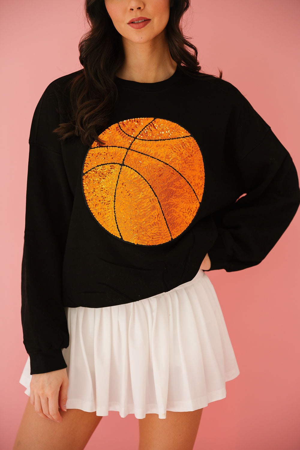 FREE THROW BLACK PULLOVER pullover Judith March