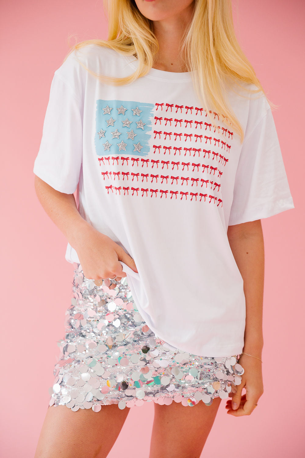 AMERICAN BOW FLAG TEE Tee Judith March