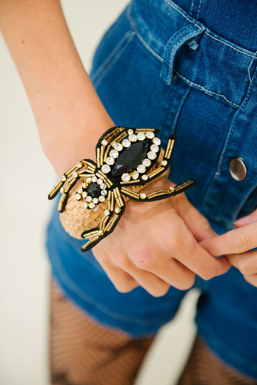 THE JEWELED NIGHTCRAWLER BRACELET BRACELET Judith March