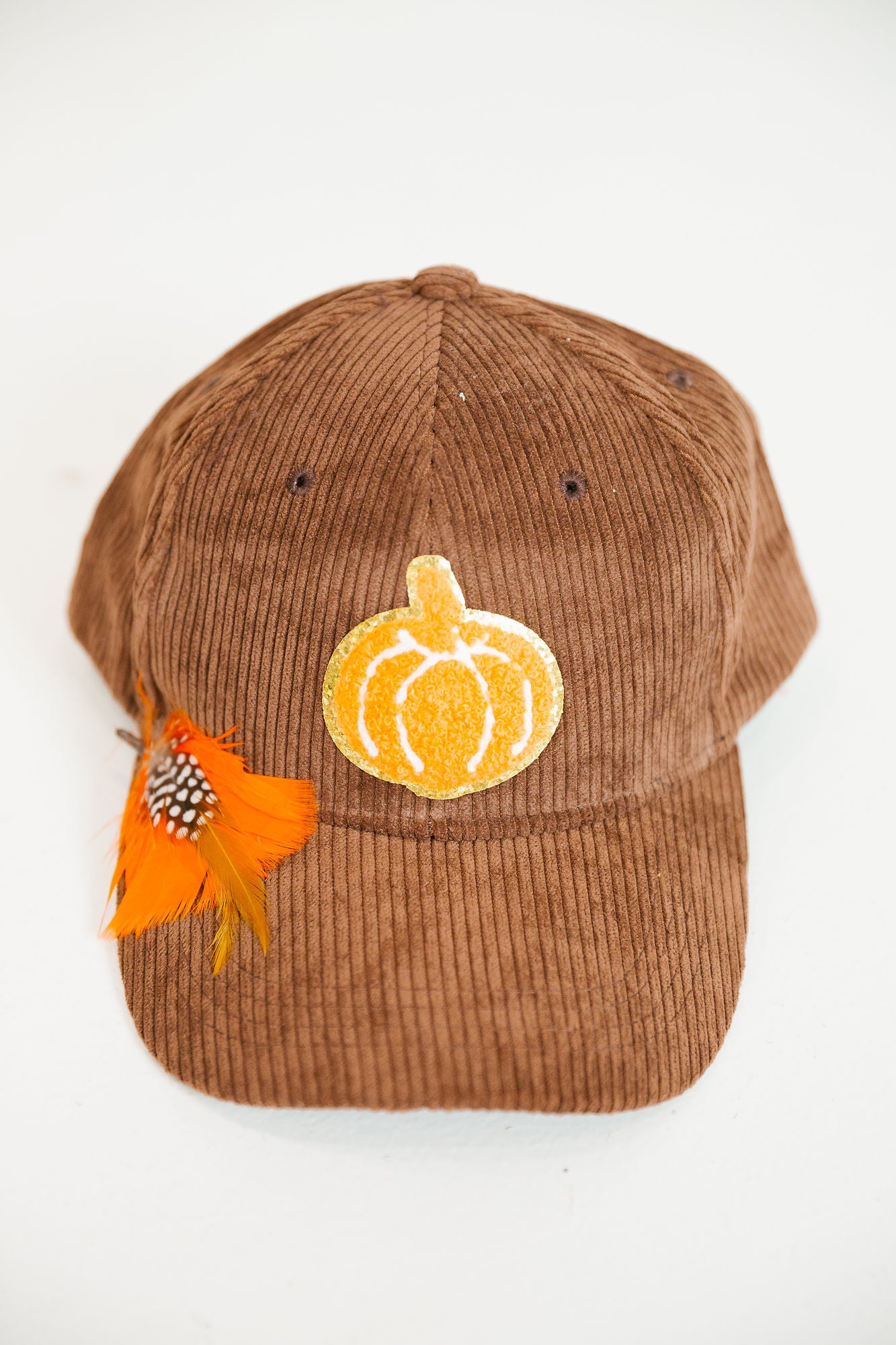 *PUMPKIN MOCHA CORDUROY HAT HAT Judith March