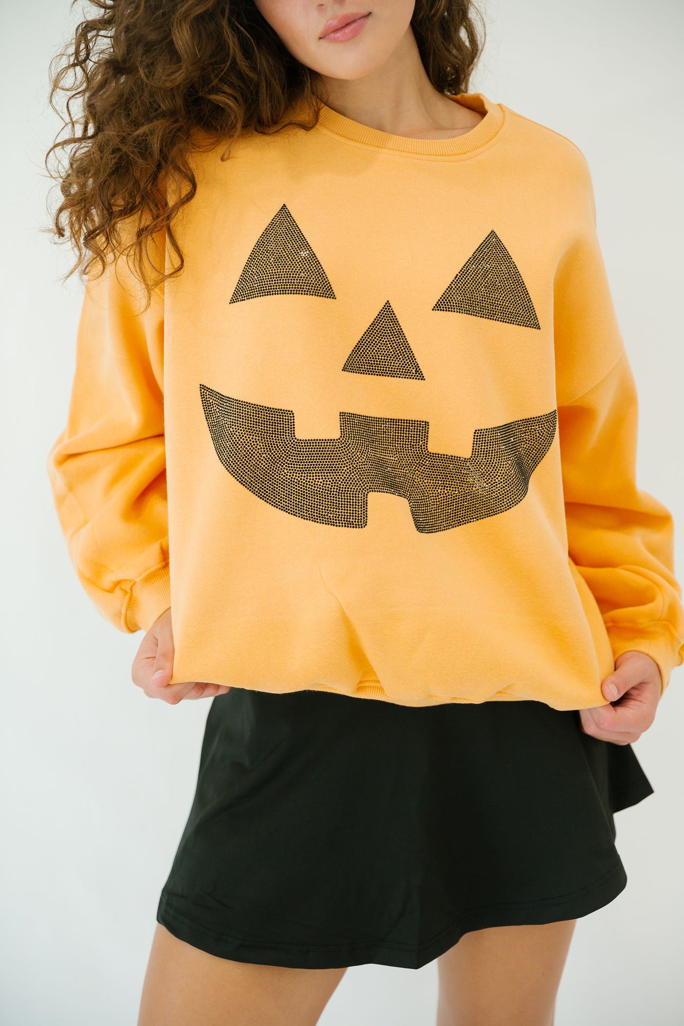 HALLOWEEN PULLOVERS Judith March ORANGE SMALL