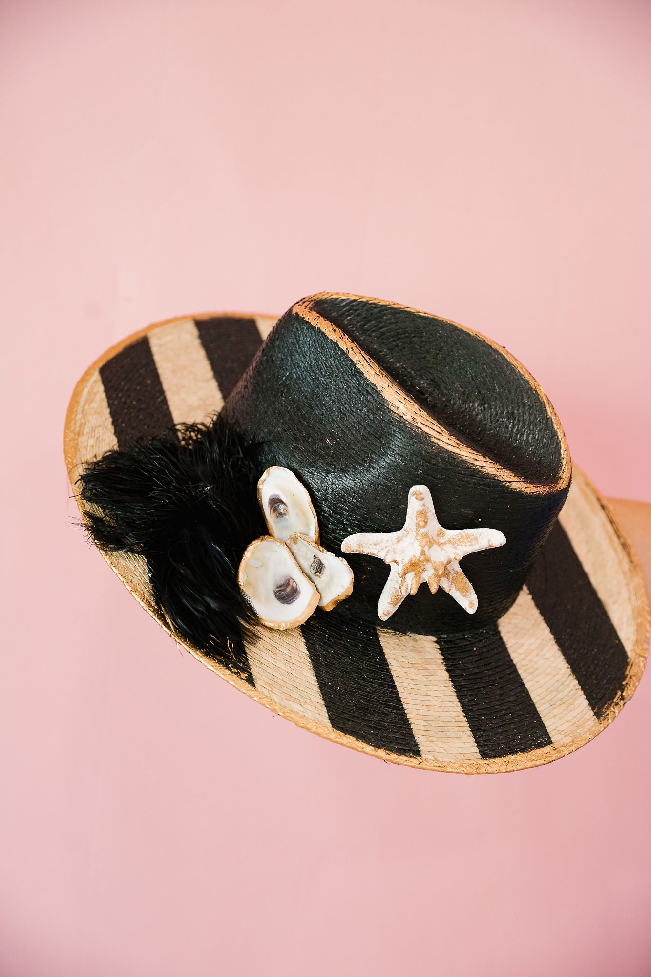 COASTAL STRIPES SUN HAT RANCHER HAT Judith March