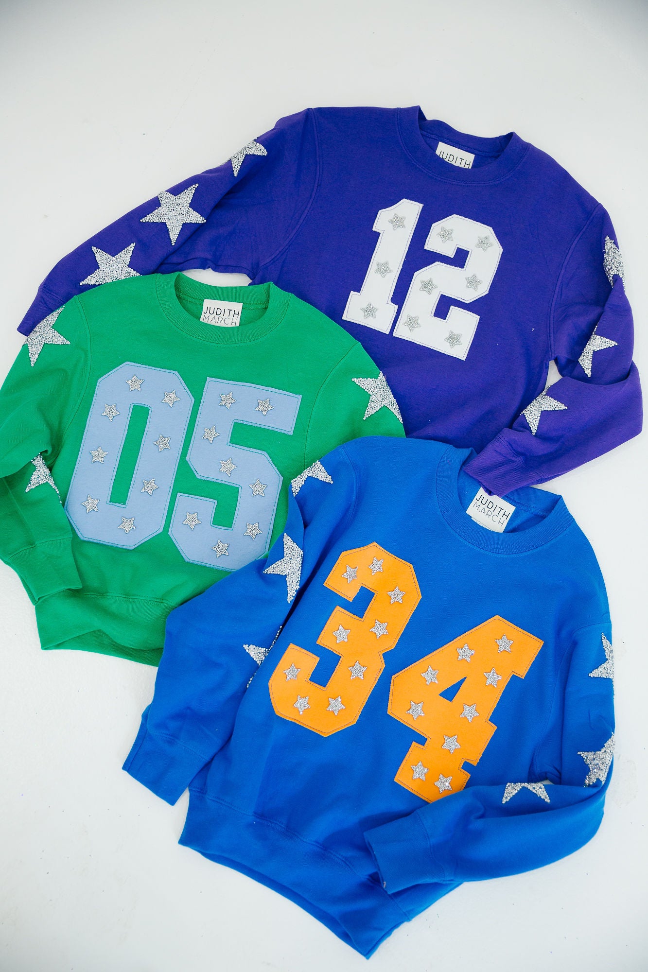 MINI KIDS CUSTOM NUMBER PATCH PULLOVER PULLOVER Judith March