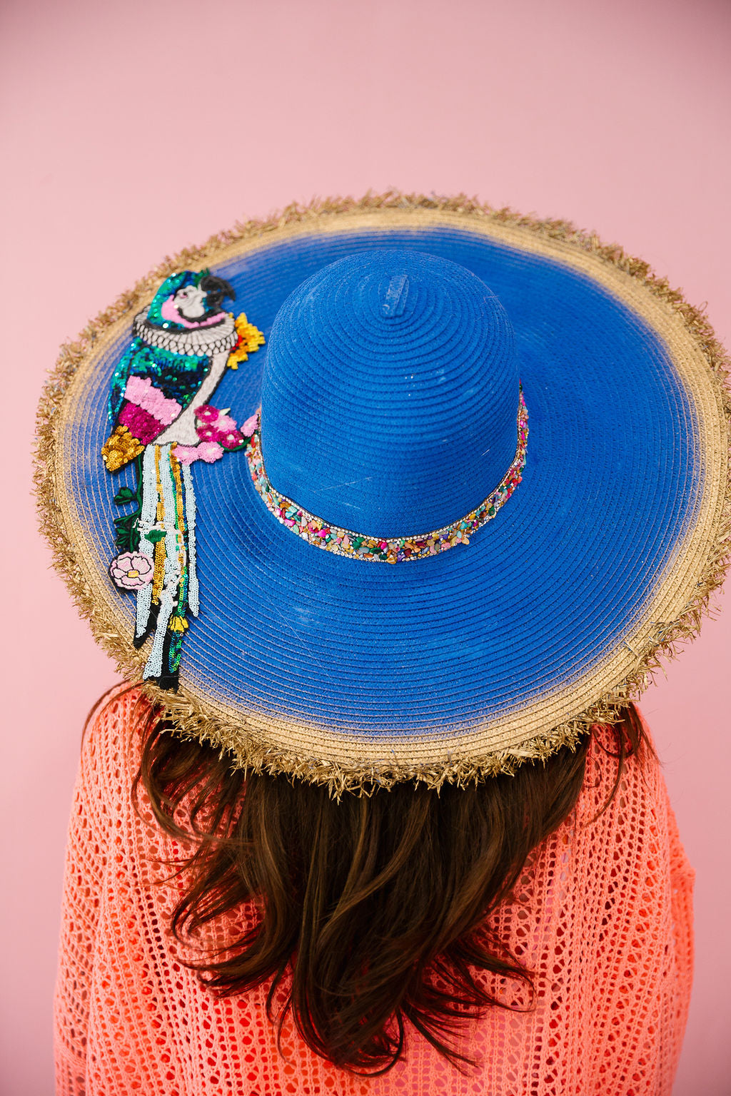 BIRD OF PARADISE SUN HAT RANCHER HAT Judith March