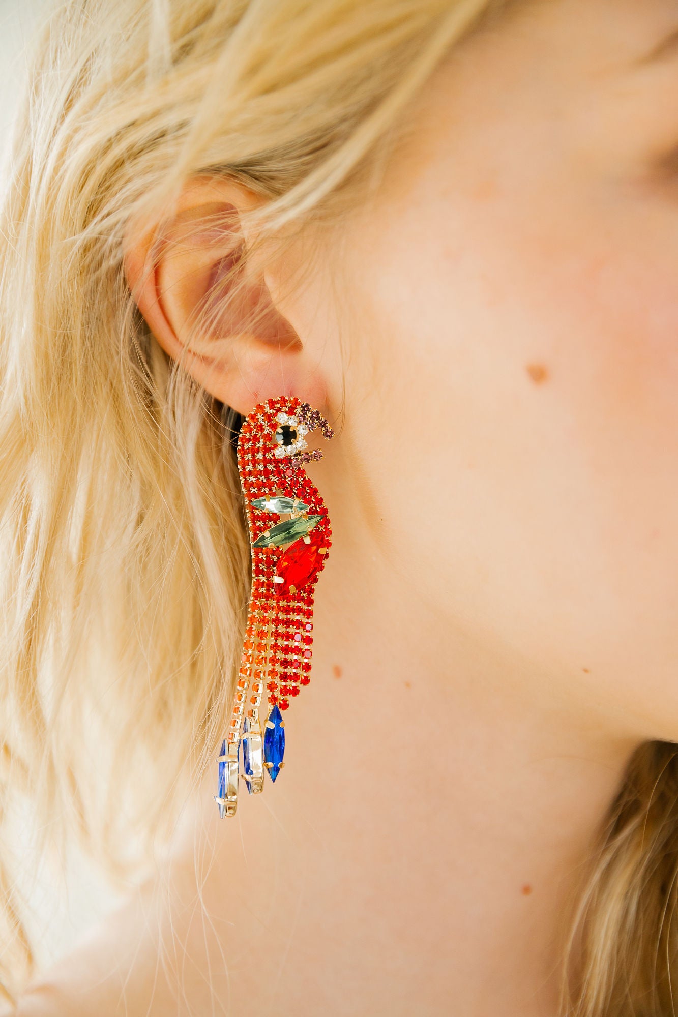 PARROT PARTY EARRINGS earrings Judith March