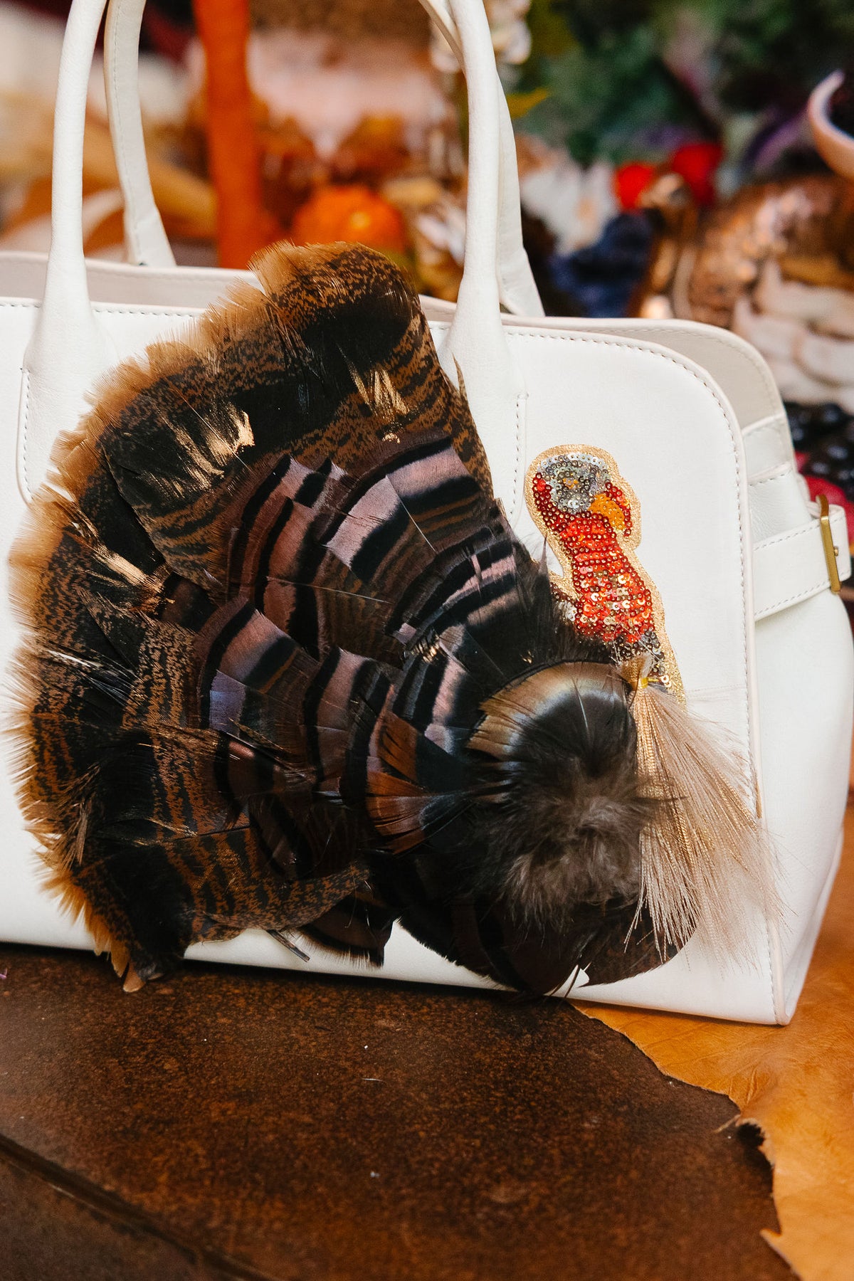 GOBBLE & GLAM HANDBAG (ONE OF A KIND) BAG Judith March