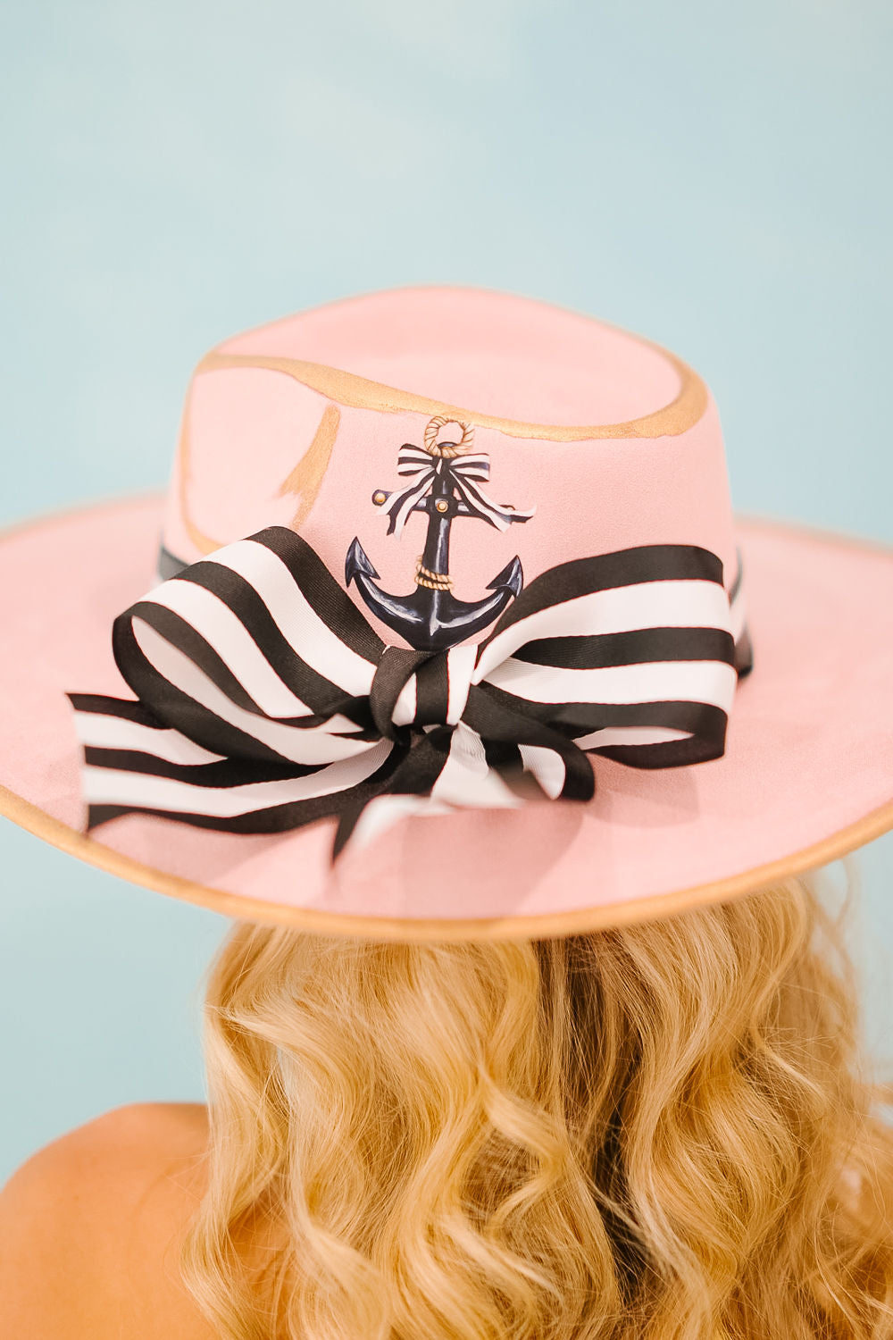 SAILING BOW PINK RANCHER HAT HAT Judith March