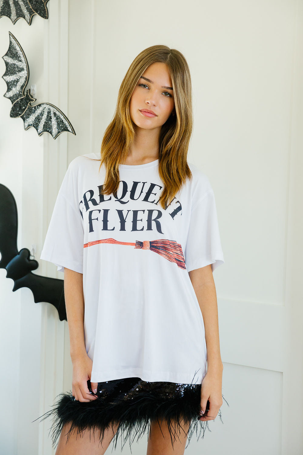 FREQUENT FLYER WITCH TEE TEE Judith March