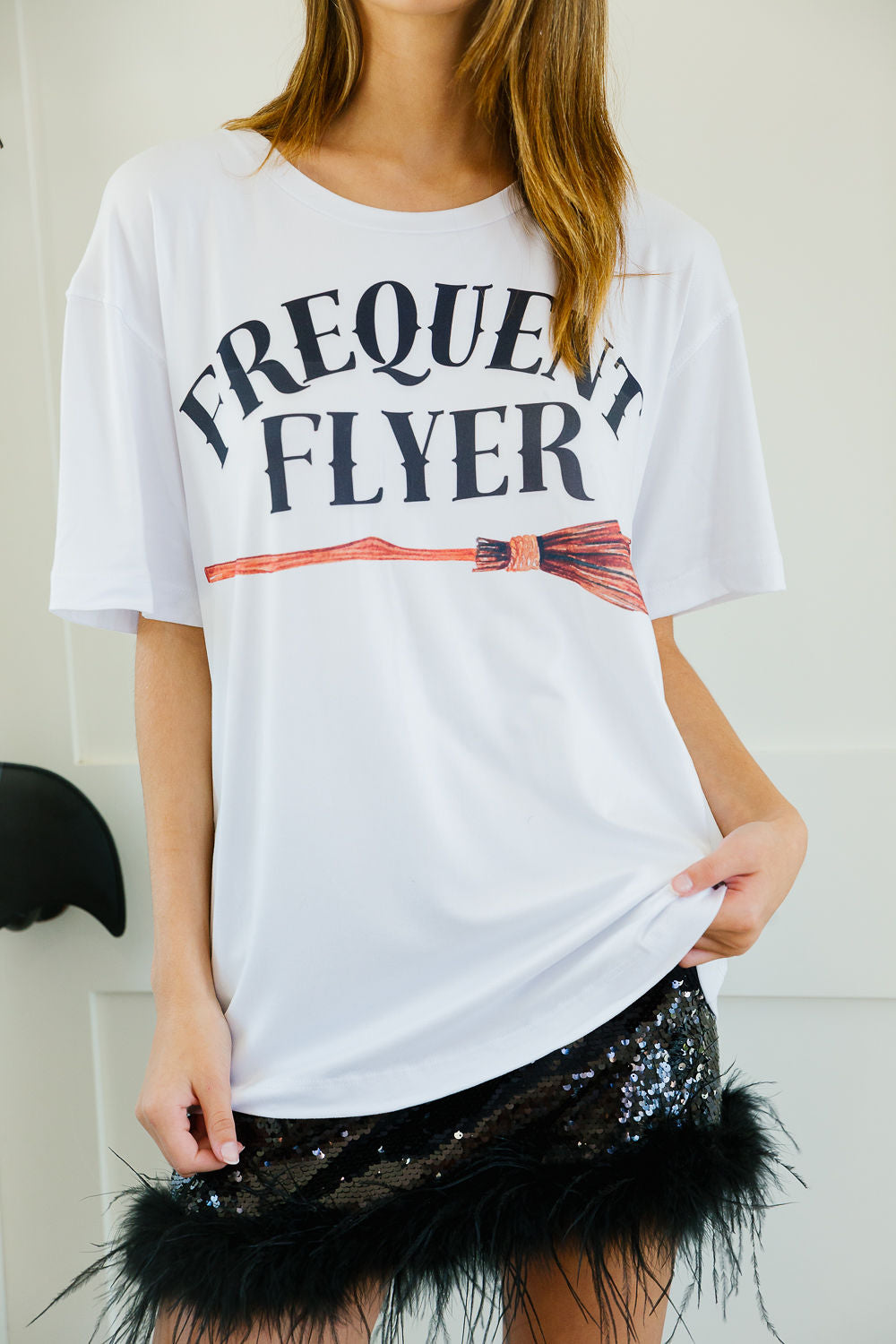 FREQUENT FLYER WITCH TEE TEE Judith March