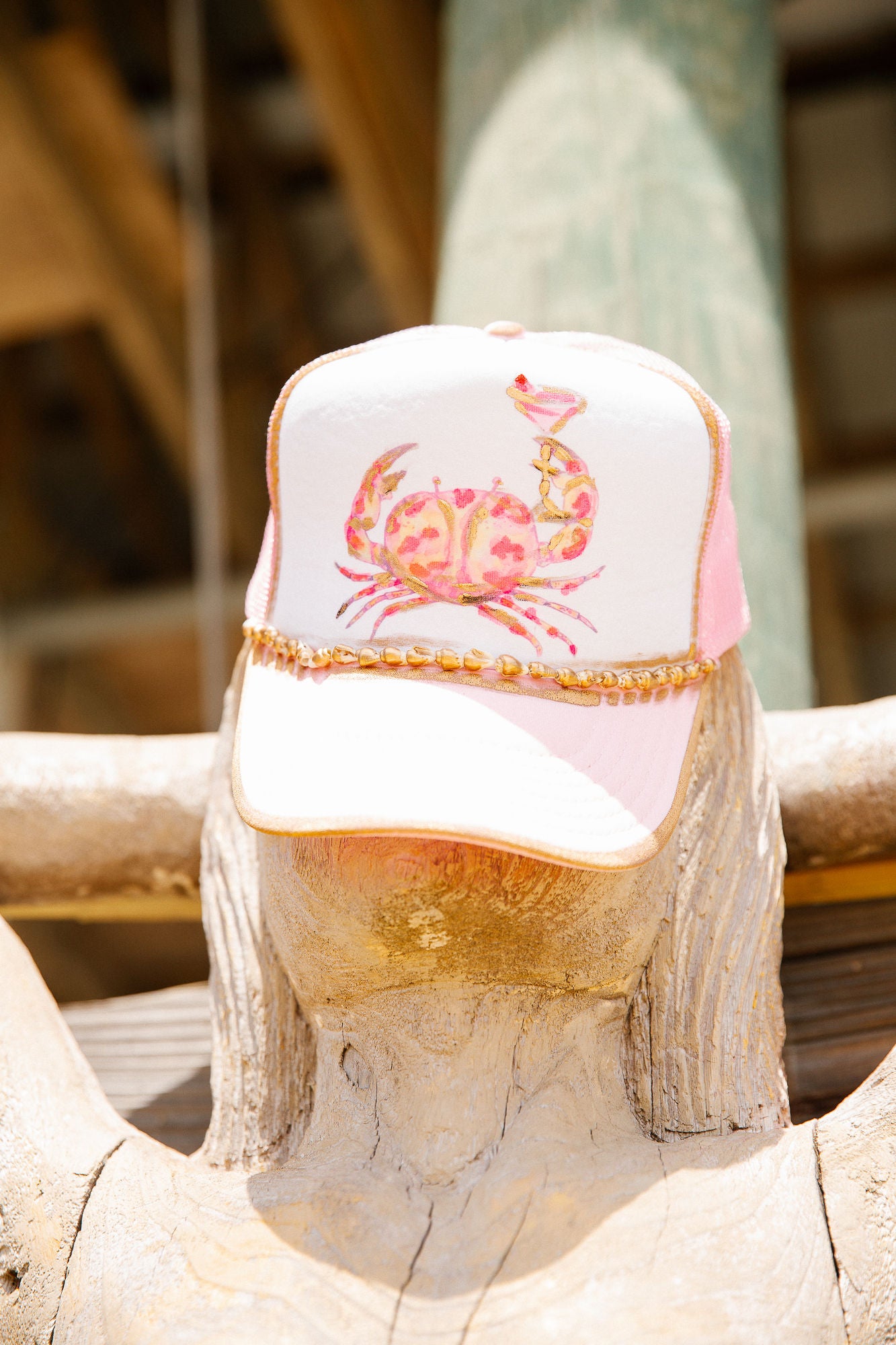 CRAB MARTINI TRUCKER HAT TRUCKER HAT Judith March