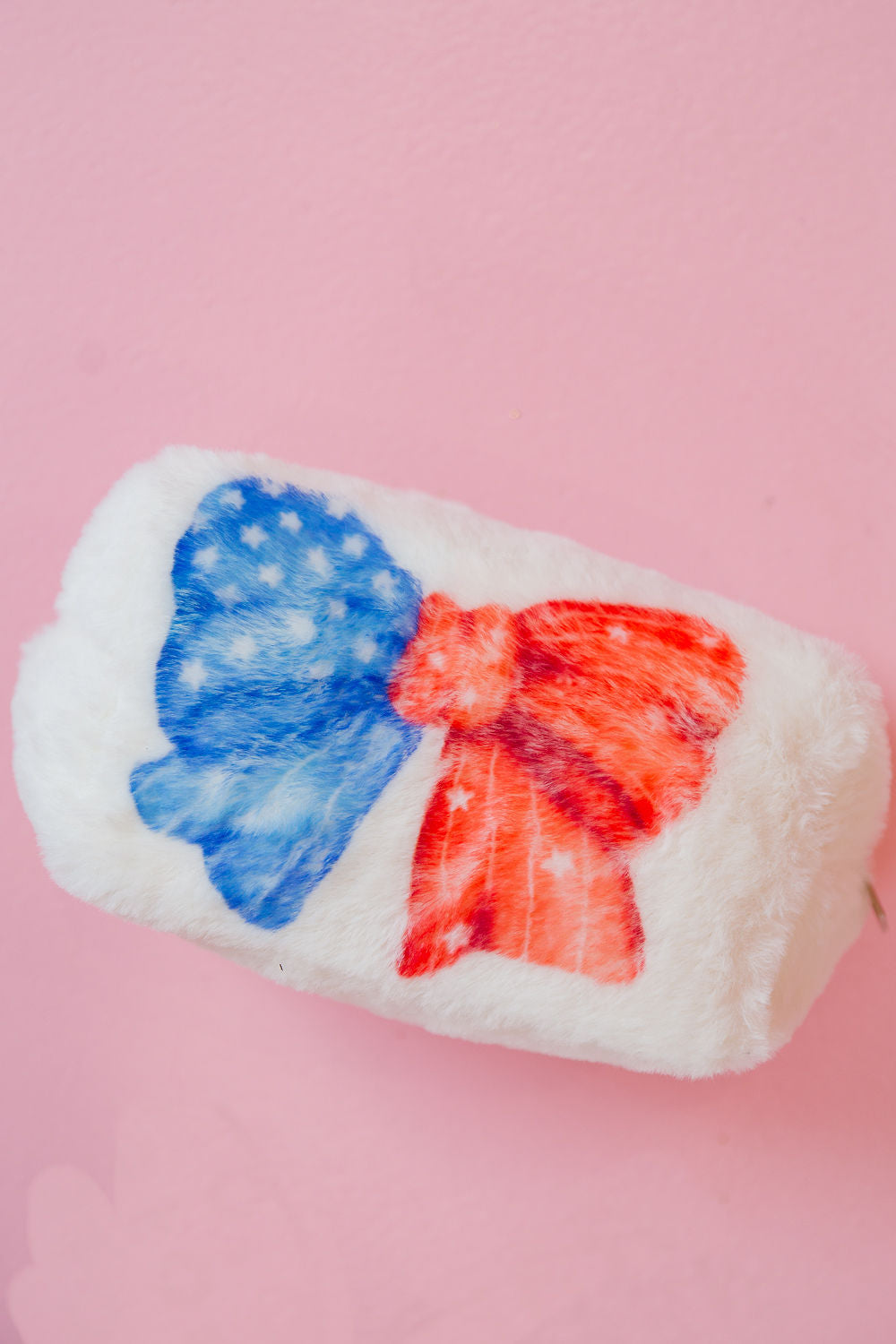 TIED TOGETHER FUZZY BAG BAG Judith March