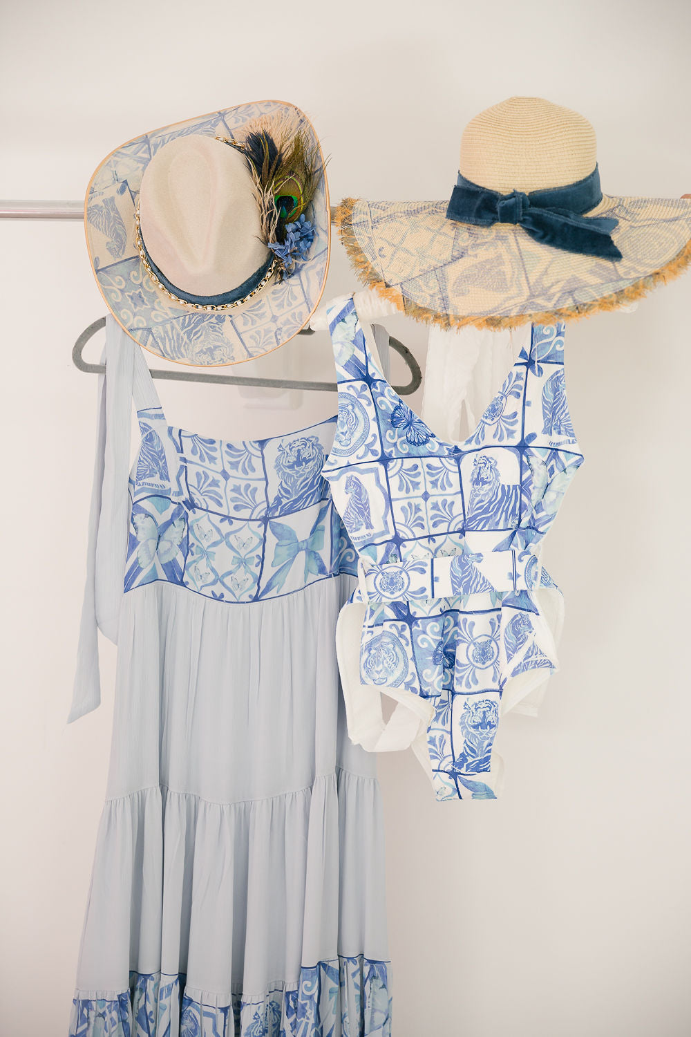 FLORENCE BLUE MAXI DRESS DRESS Judith March