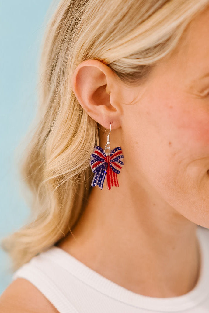 FIRECRACKER BOW EARRINGS earrings Judith March