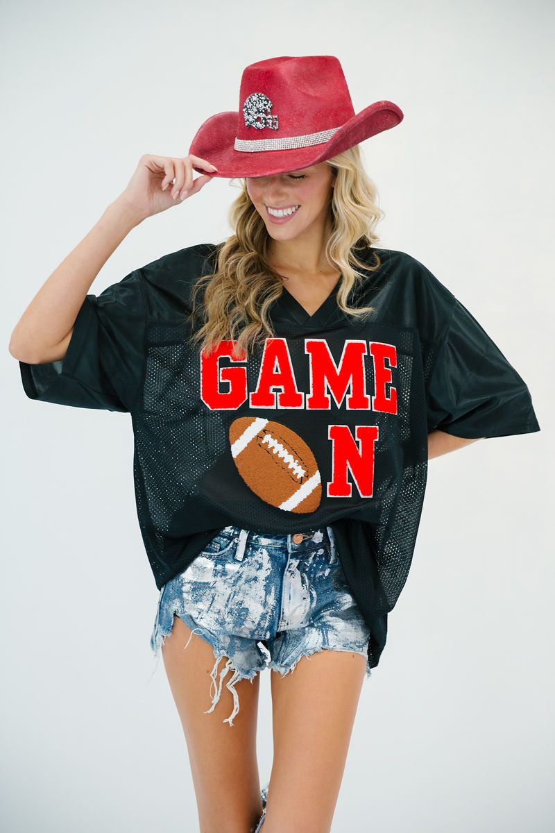 CUSTOM GAME ON JERSEY gameday23 Judith March