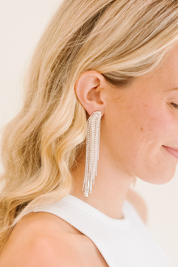 SILVER CASCADE EARRINGS earrings Judith March