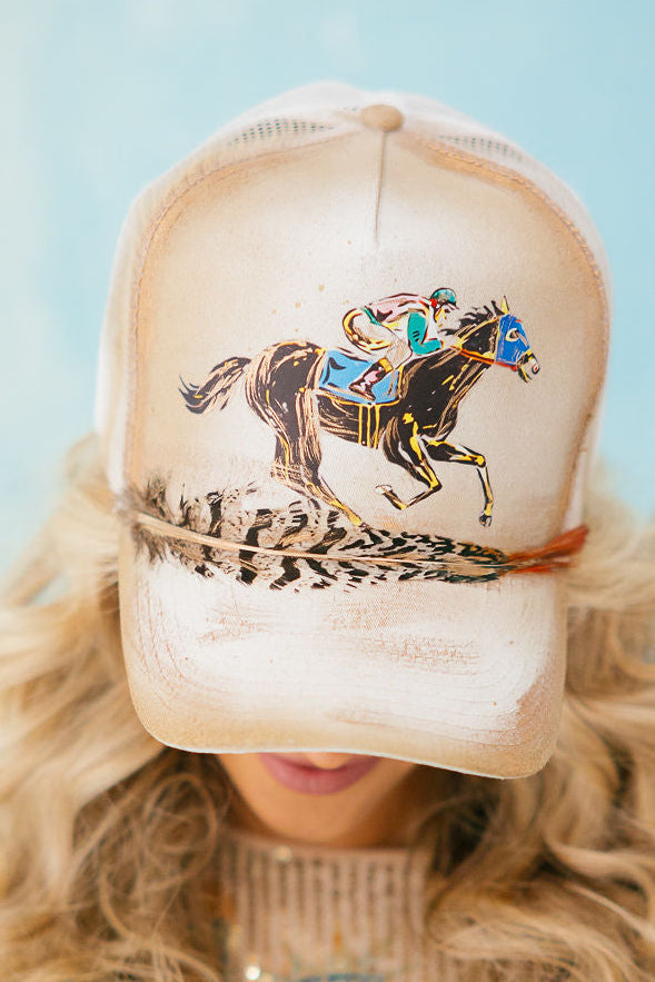 RACE SEASON STRUCTURED HAT HAT Judith March