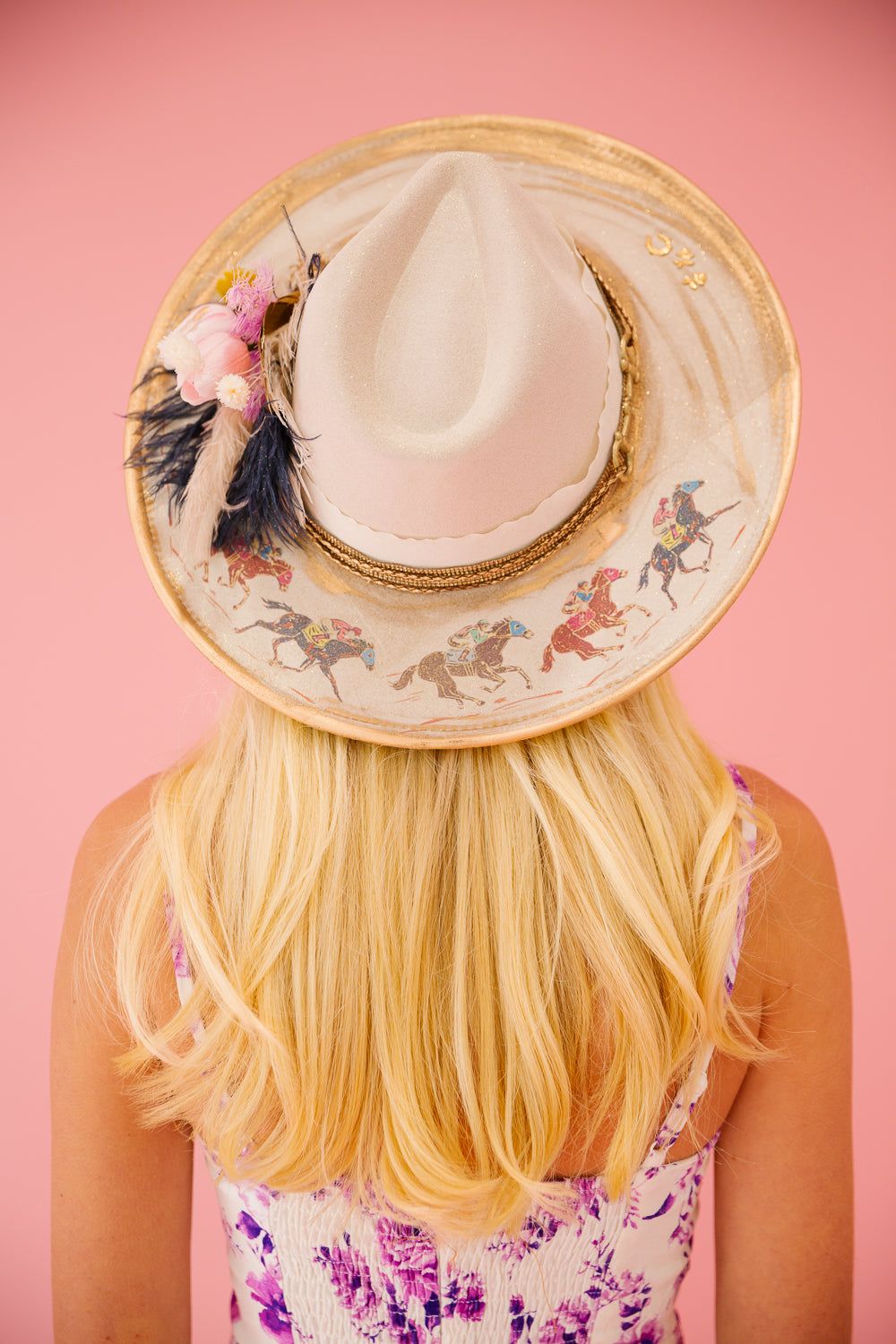 THE HOME STRETCH RANCHER HAT RANCHER HAT Judith March CREAM